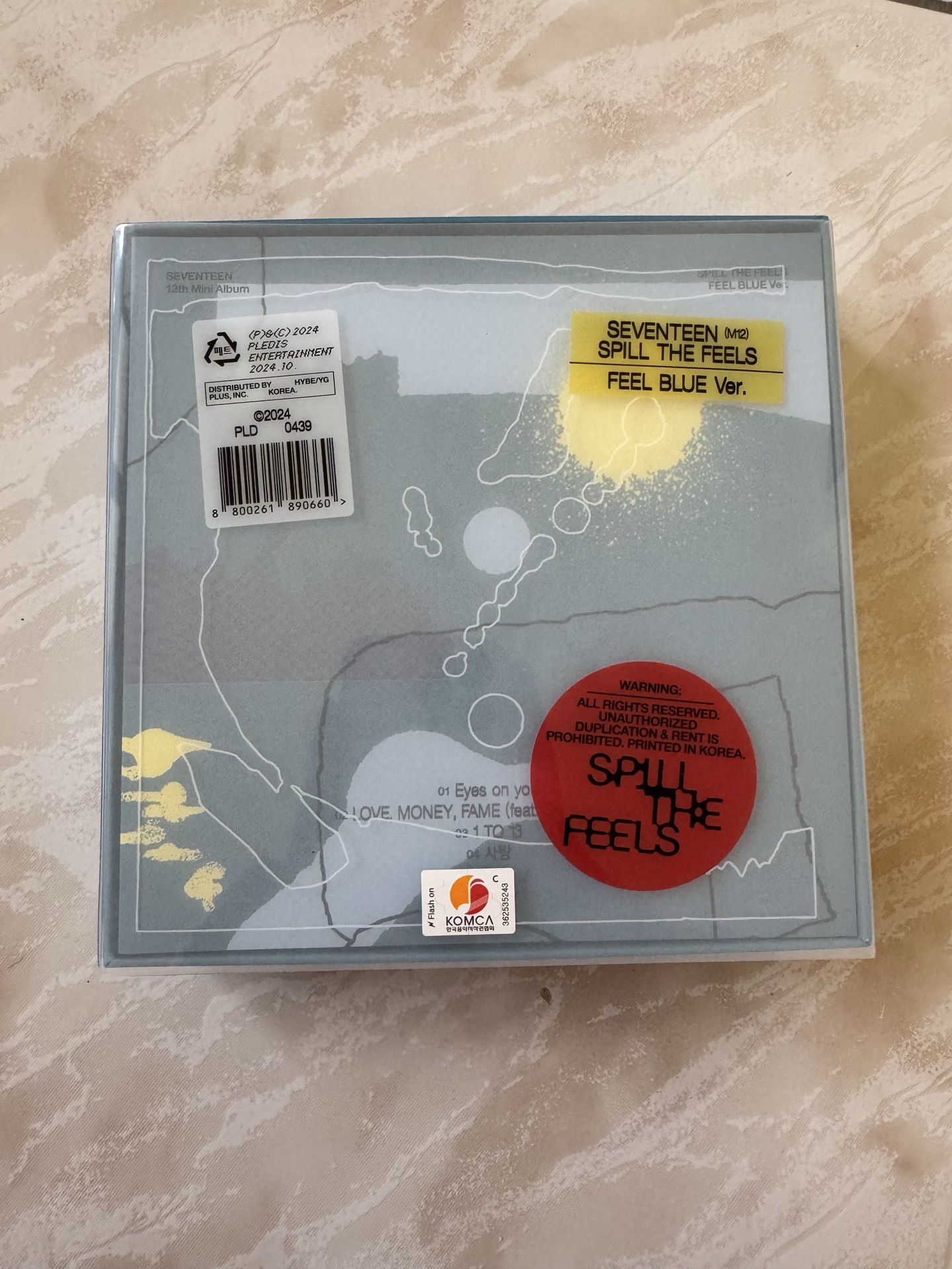 SVT 迷十二空專 Feel blue ver.