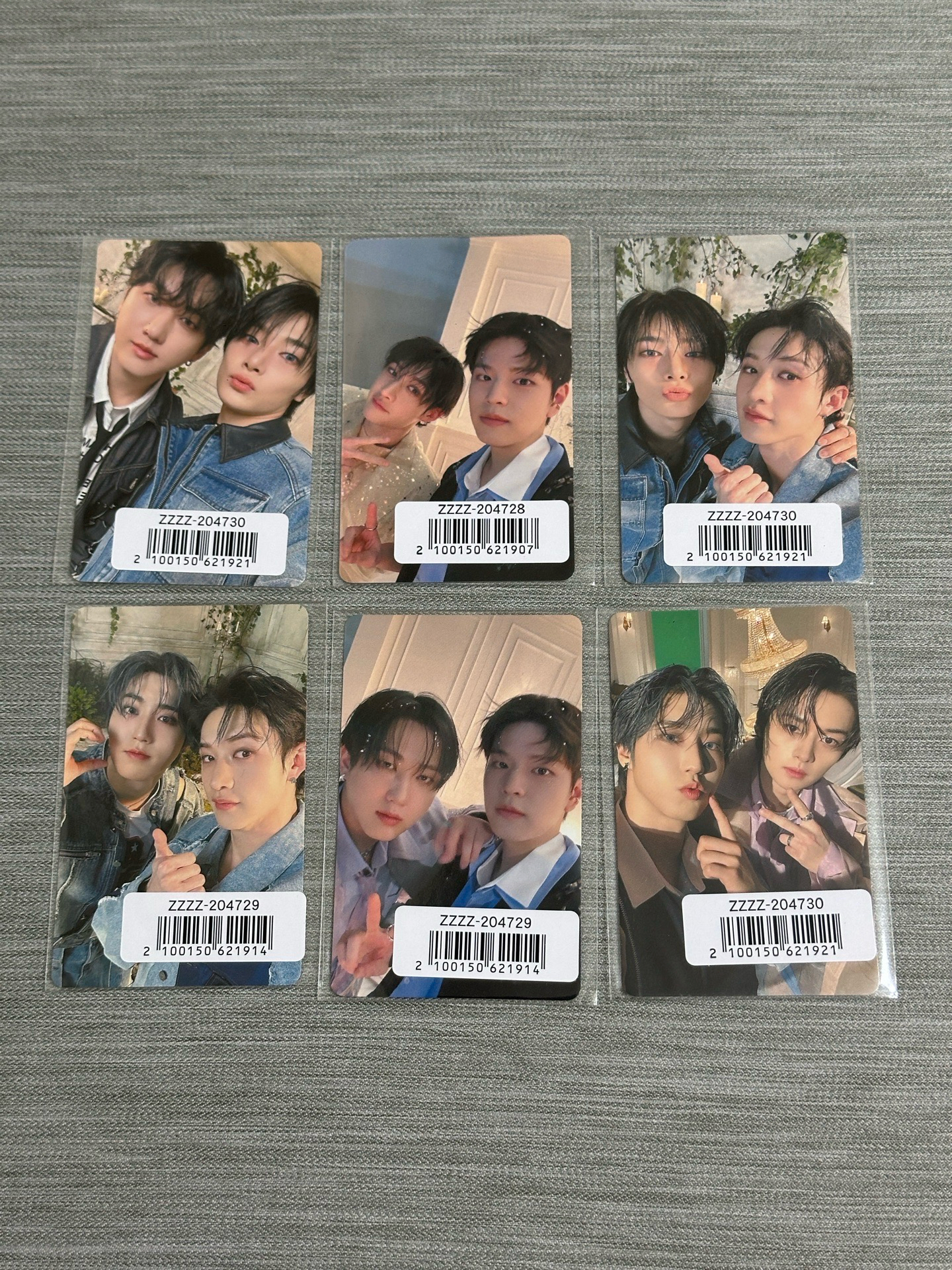 Hollow 旻城 犬科 燦寅 燦城 拿鐵 彬寅雙人卡