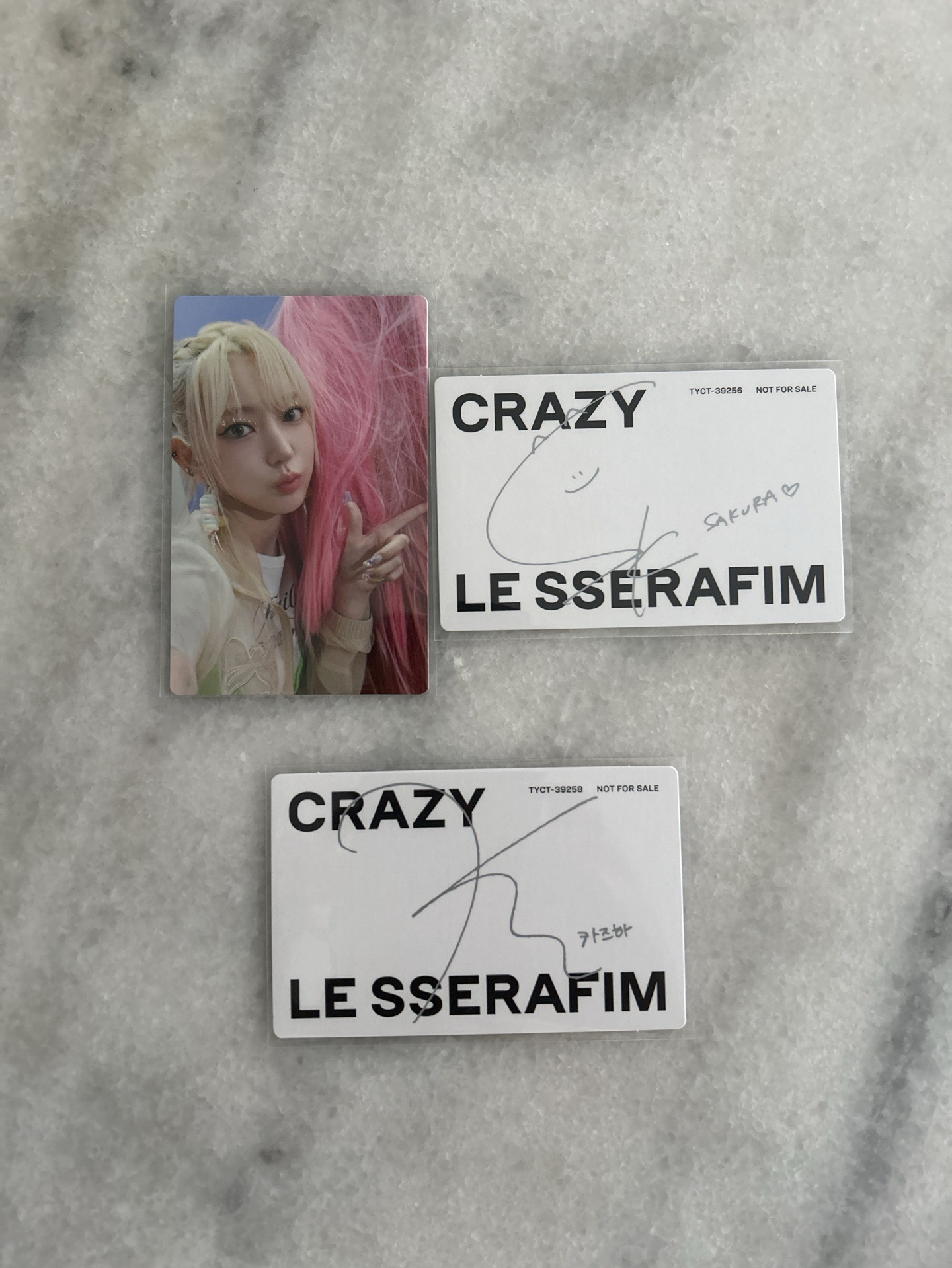 CRAZY JP 單封專卡 印簽