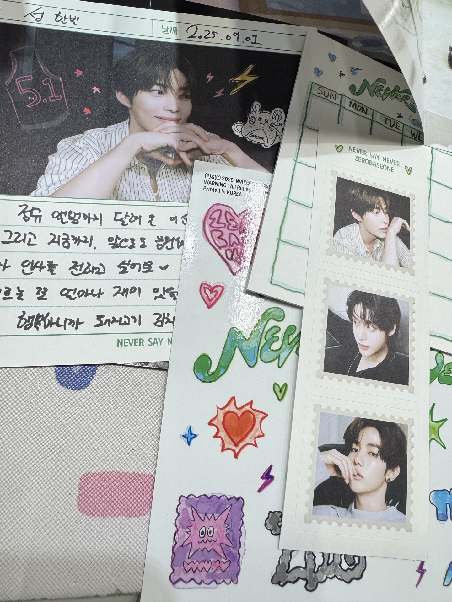 ZB1 正規一輯 單封 團封彬卡