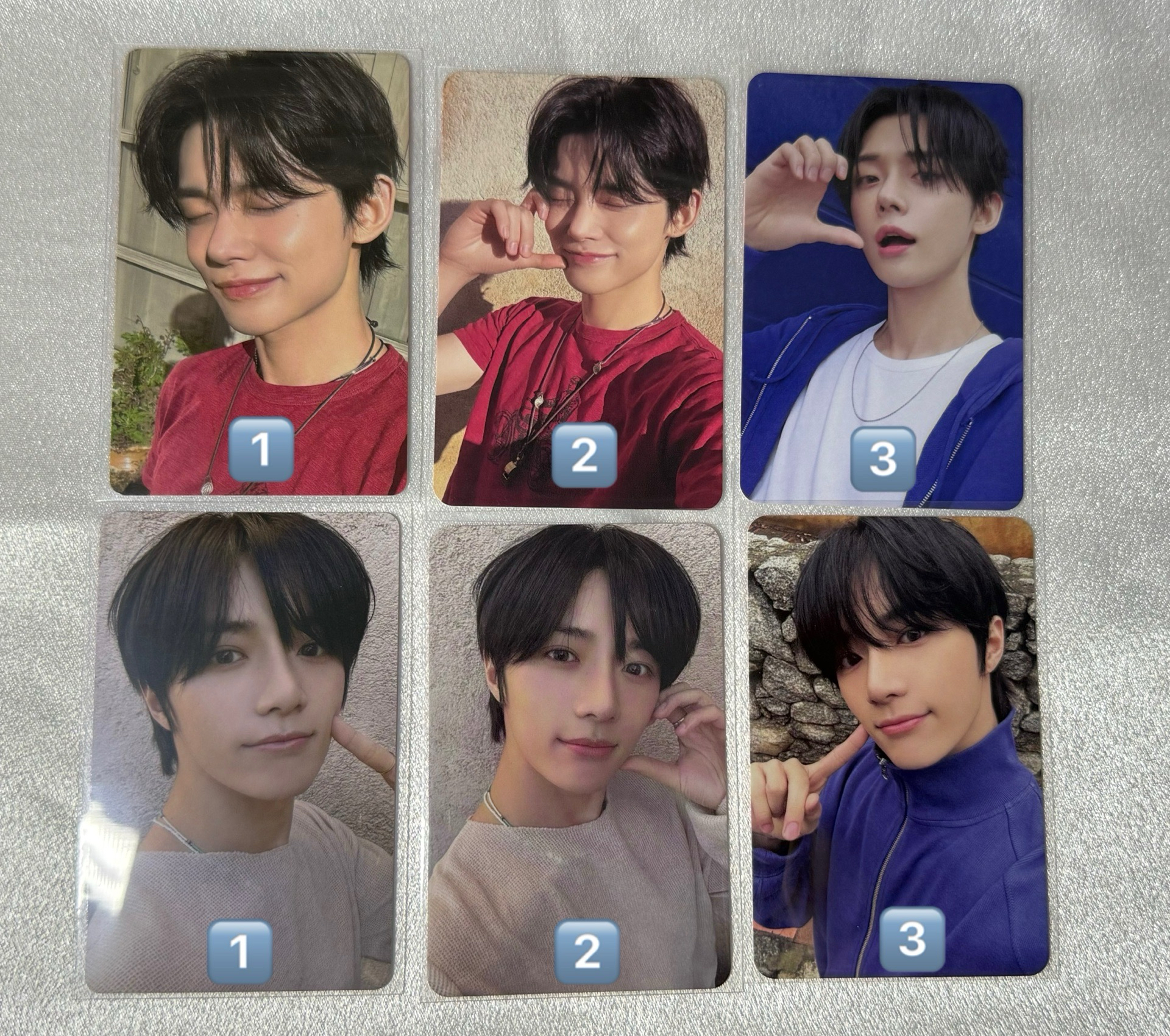 愛之語 特典/專輯卡 杋圭&然竣