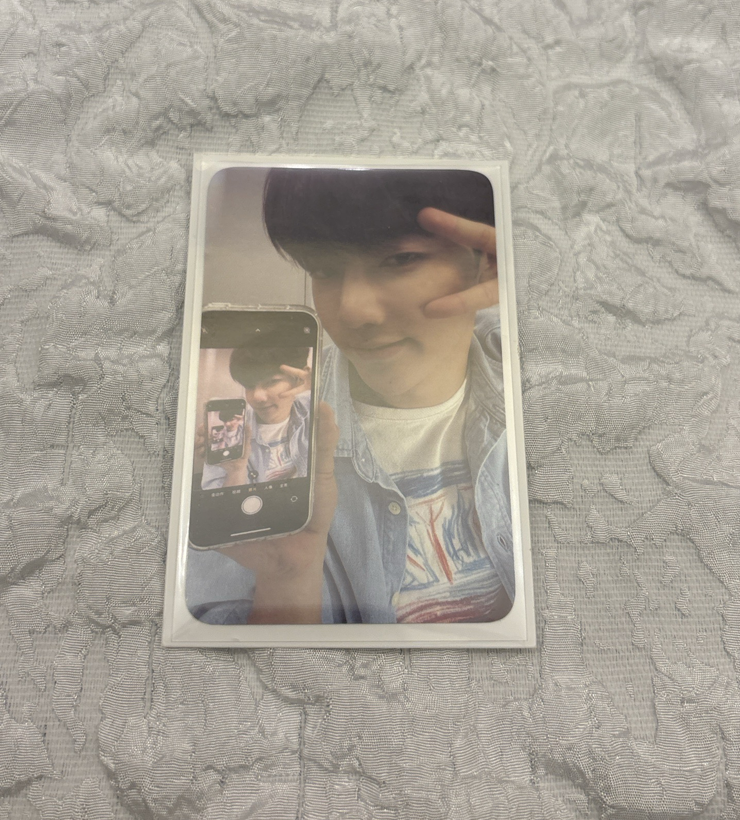 HAO章昊-迷一 k4 特典卡 對鏡 ver.