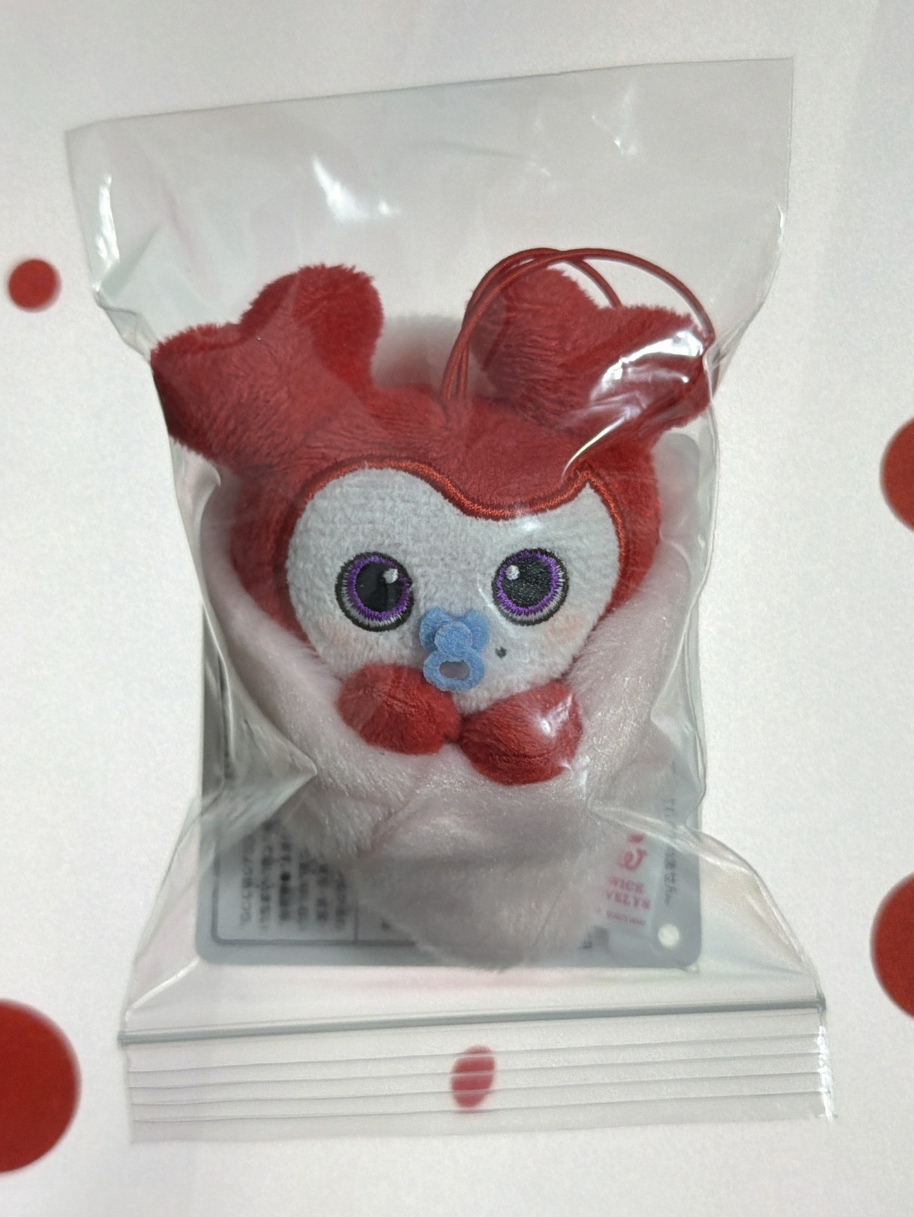 TWICE LOVELYS X GiGO 奶嘴寶寶娃 鑰匙圈吊飾 CHAEVELY