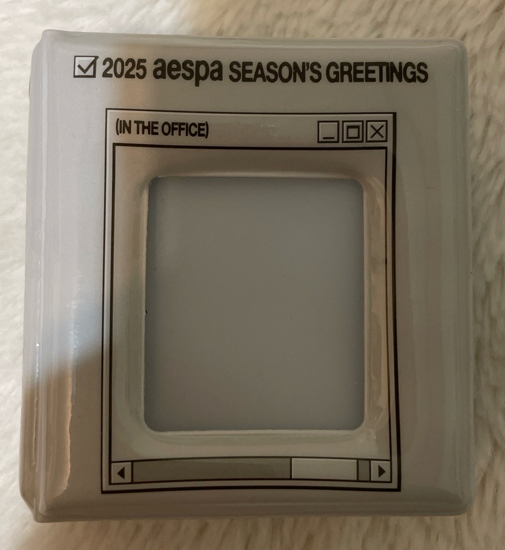 aespa2025 證件照卡冊 