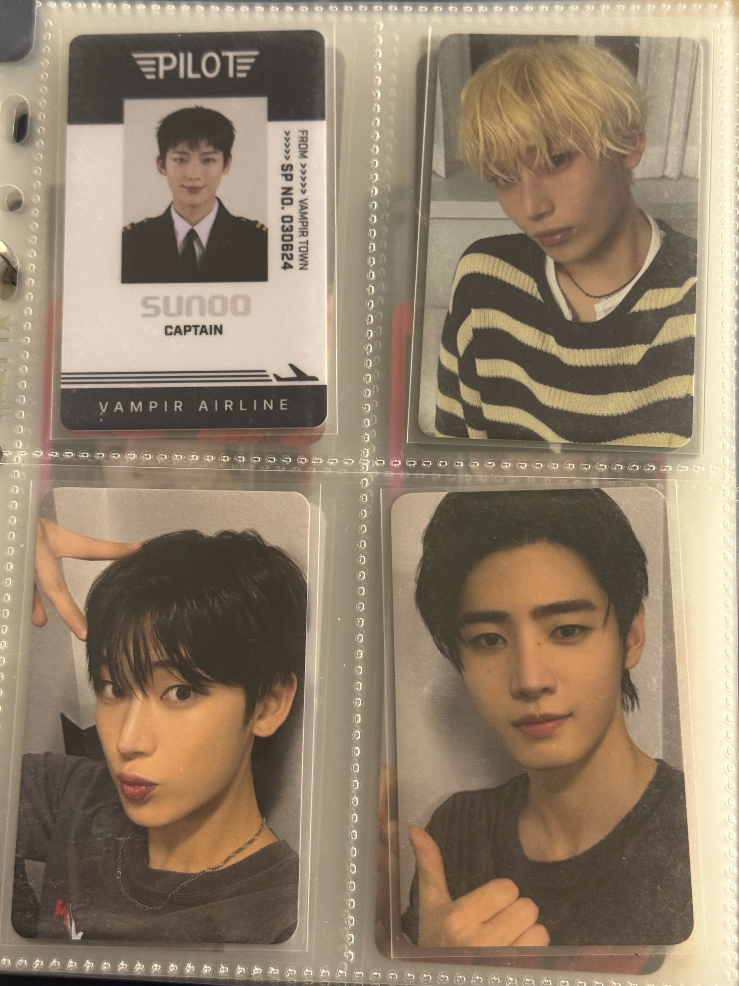 ENHYPEN 專卡 遊戲卡 韓安粽