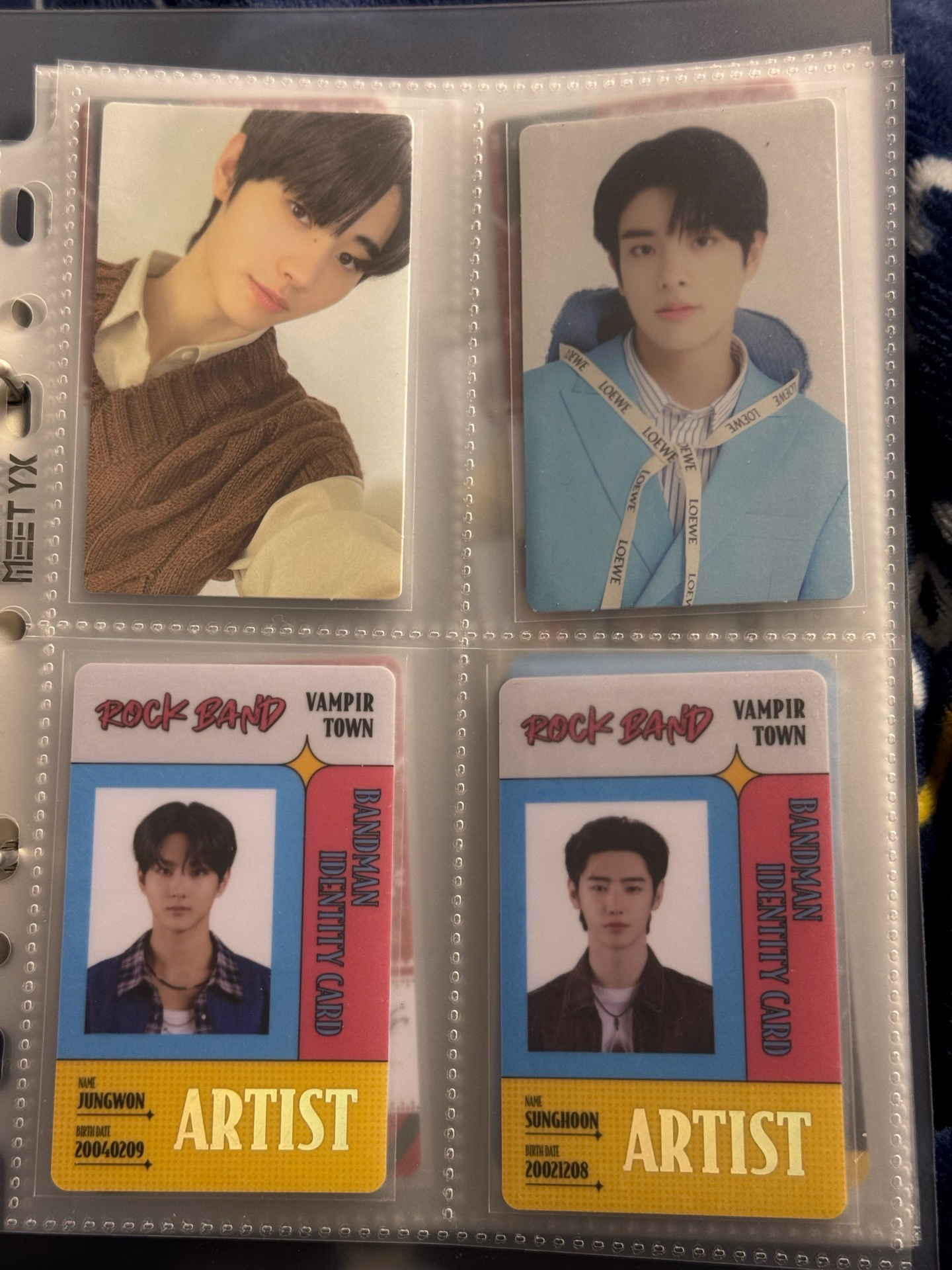 ENHYPEN 專卡 遊戲卡 韓安粽