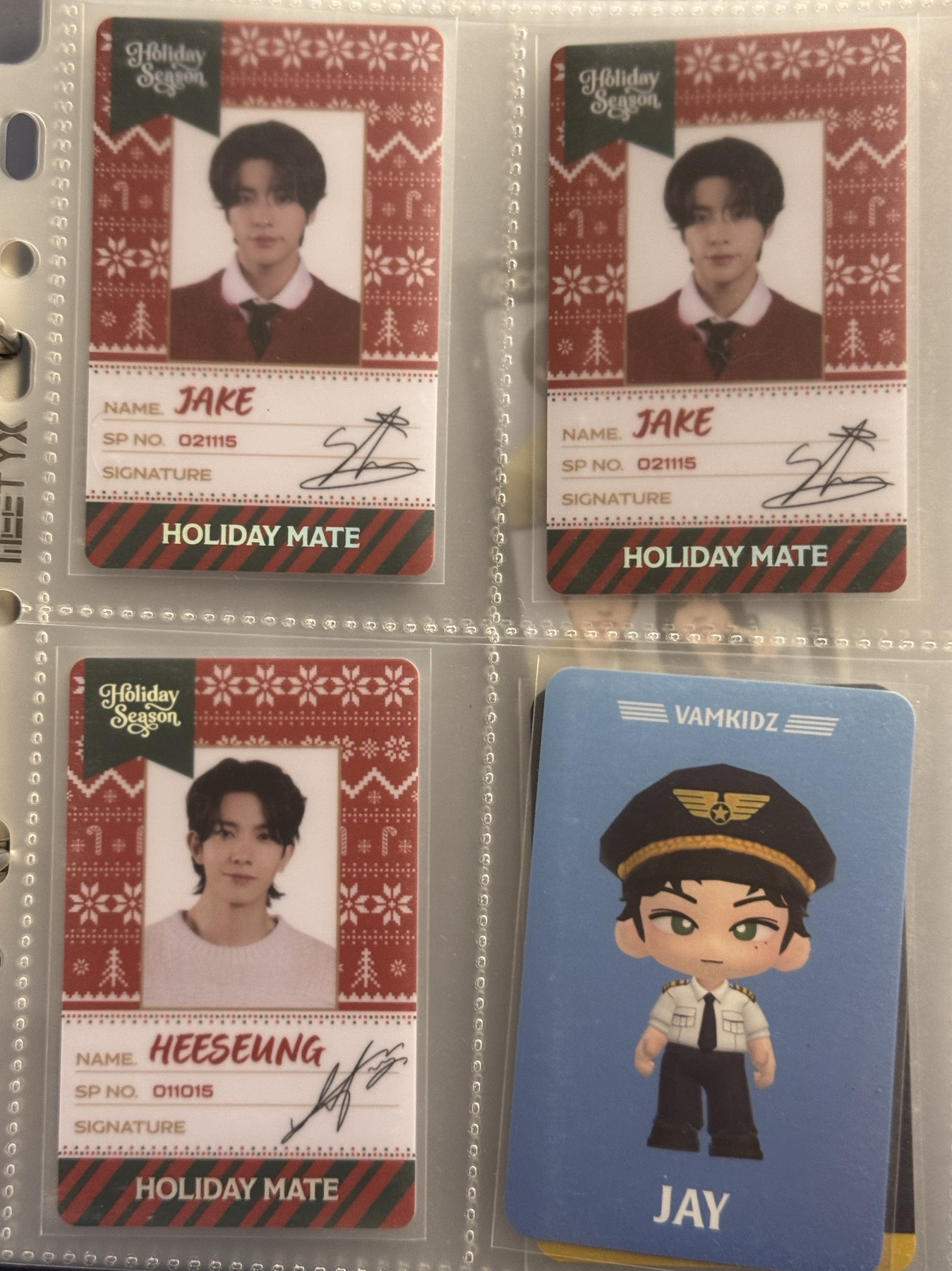 ENHYPEN 專卡 遊戲卡 韓安粽