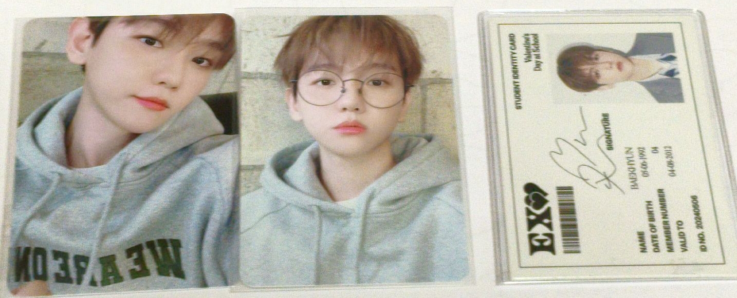 伯賢SEASON'S GREETINGS系列小卡