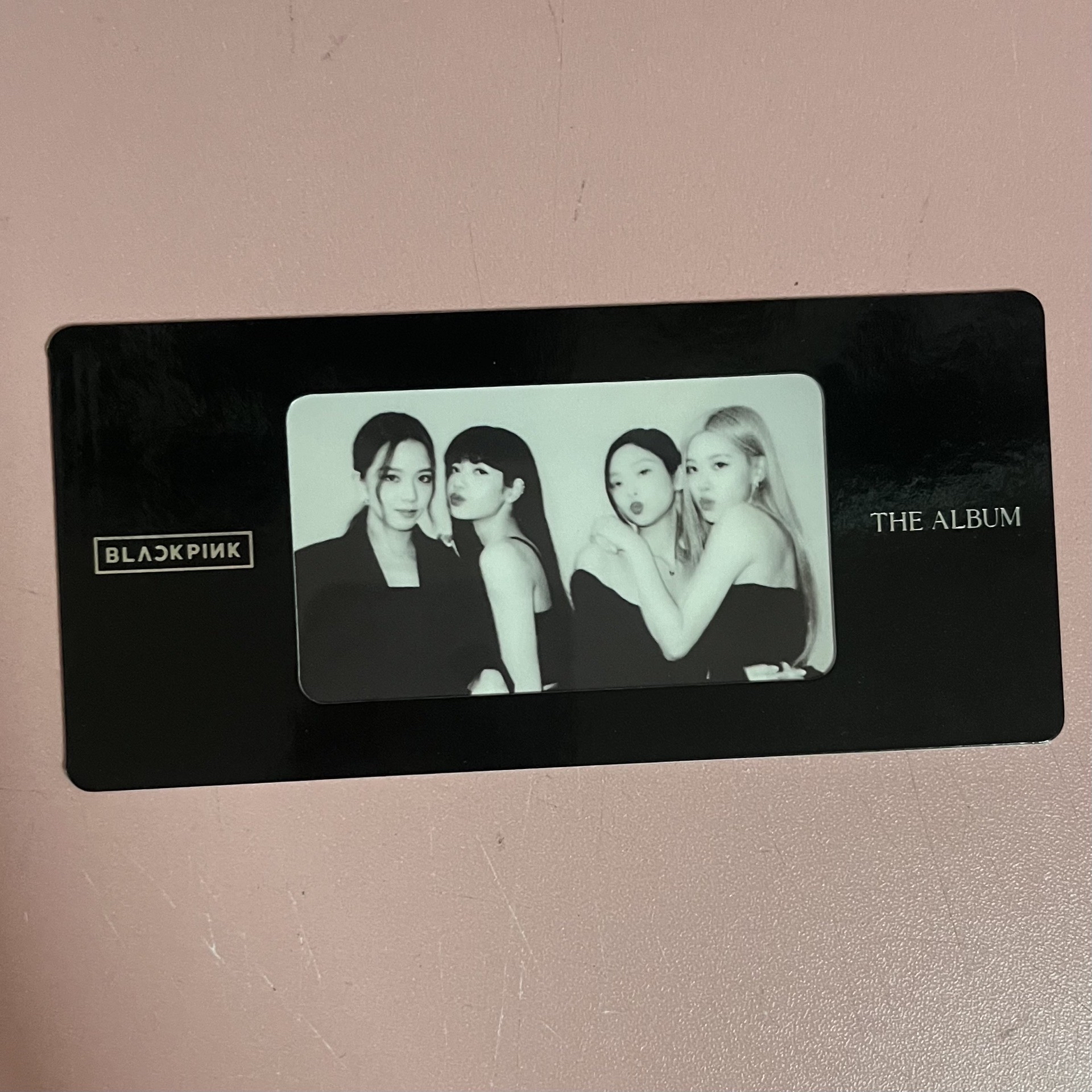 blackpink 書籤+明信片