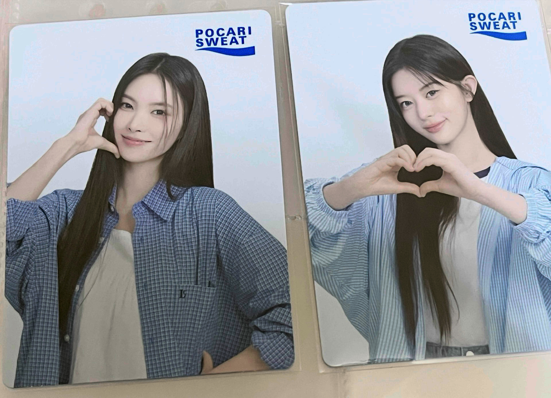 Yunah Minju illit 寶礦力明信片