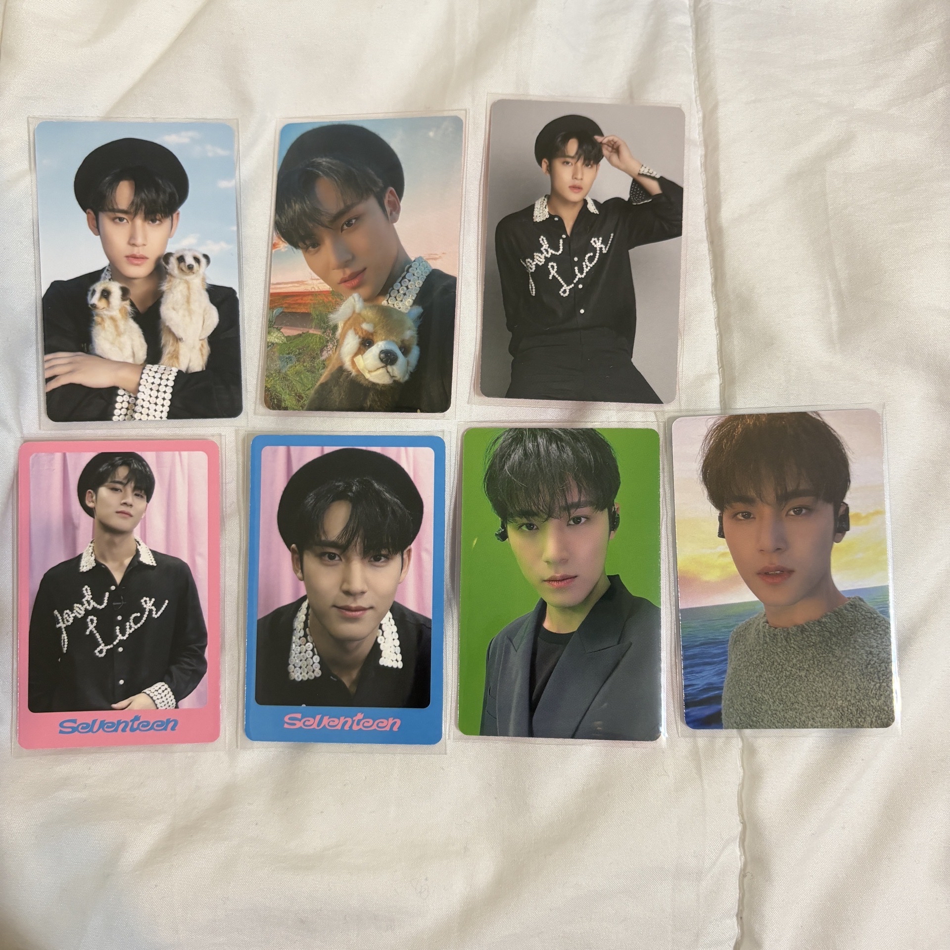 Mingyu 珉奎 MINI7四格卡 FOLLOW AGAIN 電影日週鑰匙扣卡 2021年曆卡 2021 Dicon