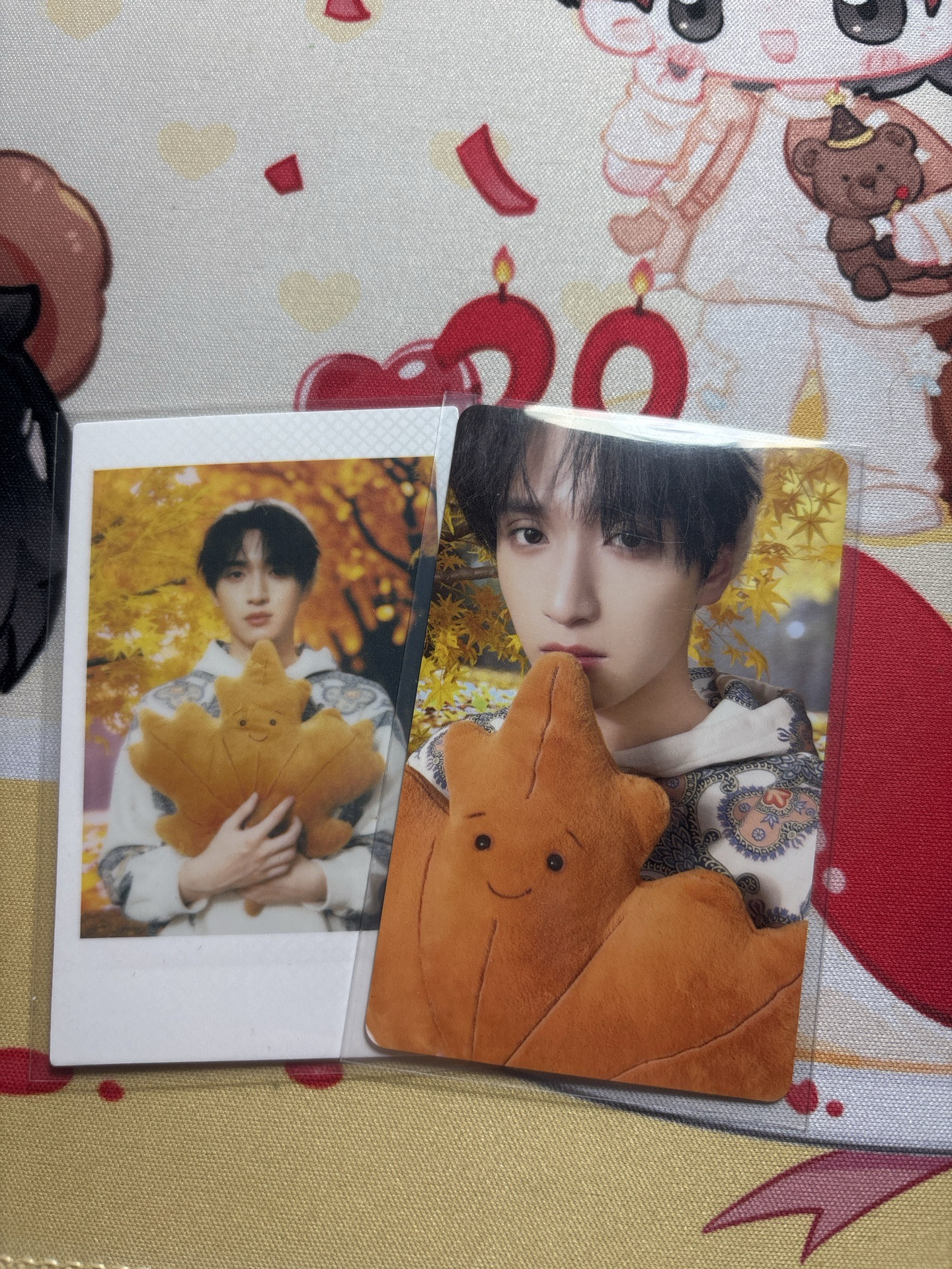 嚴浩翔秋日記憶小卡