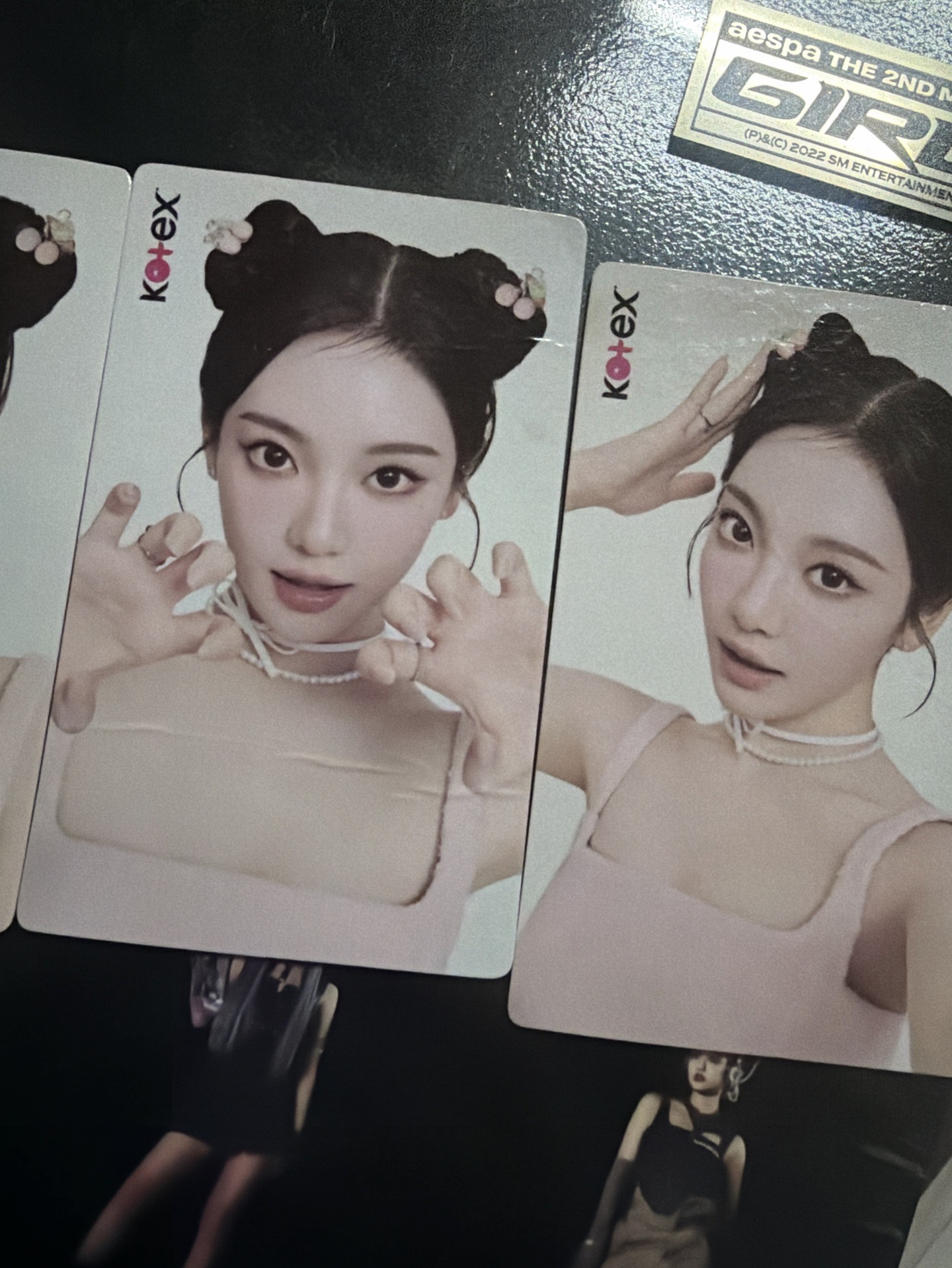 大瑕泡過水 的 貓貓寧代言卡一套