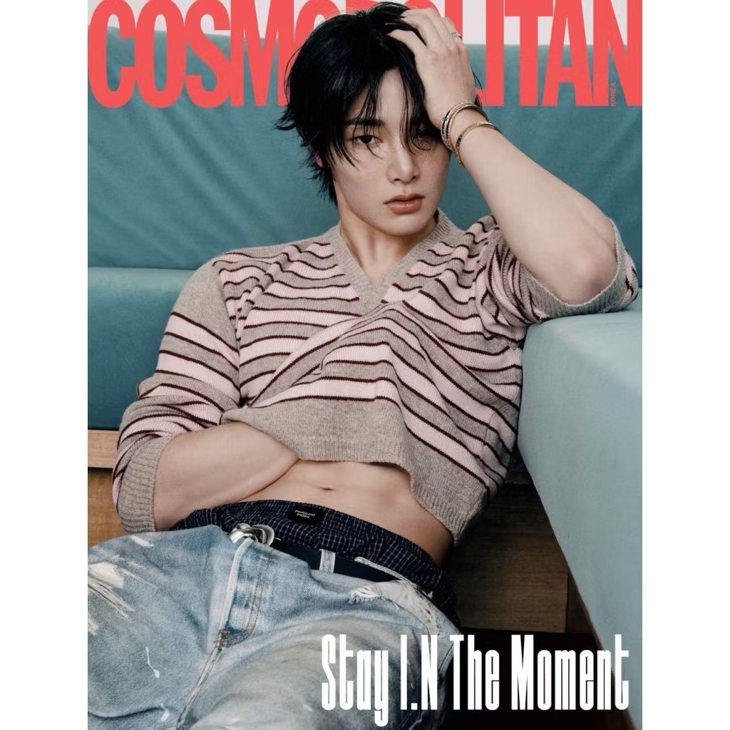 StrayKids I.N COSMOPOLITAN 2025 12月號 雜誌