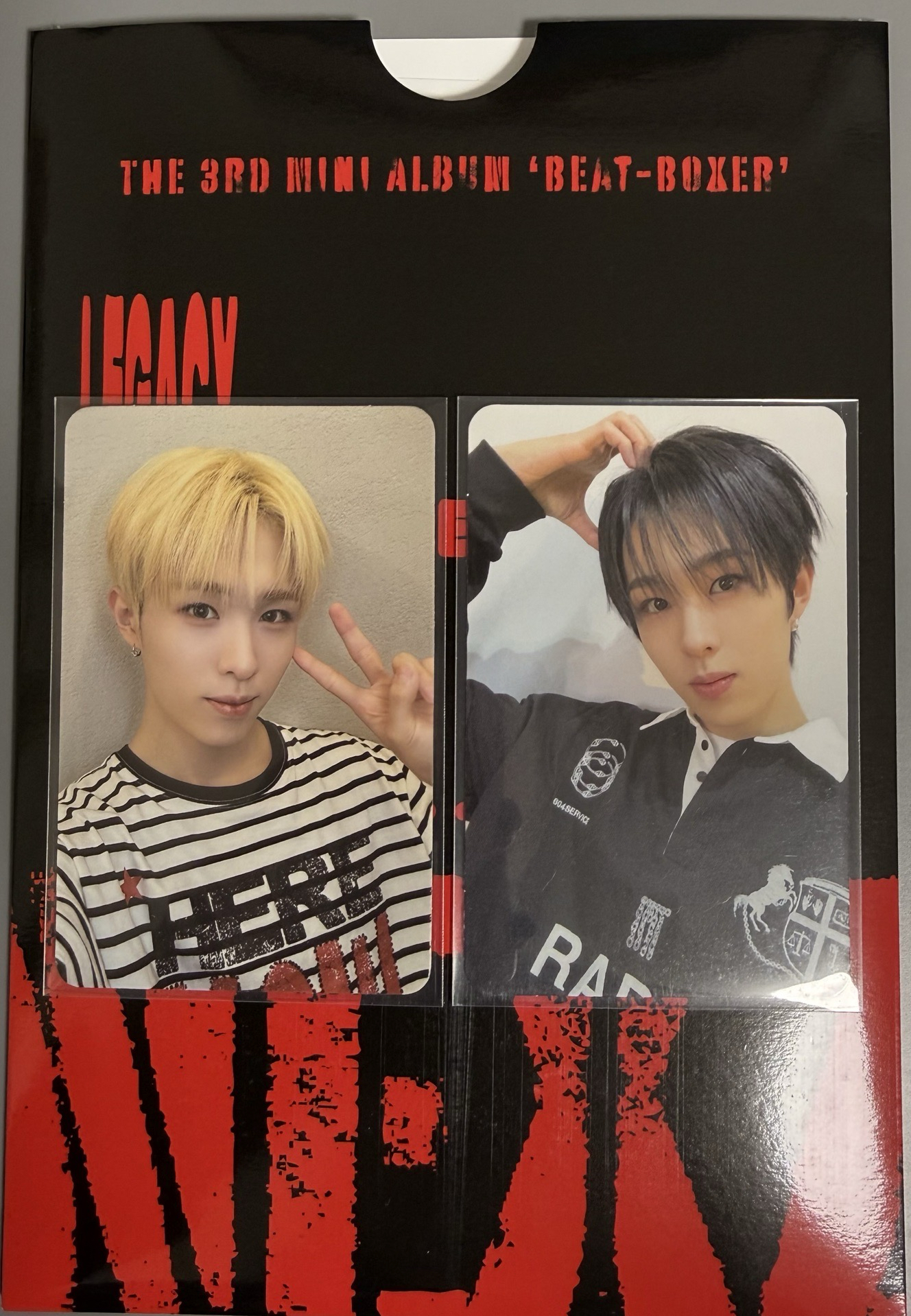 Nexz 小森優陽 Hyui 迷一冠軍秀打歌卡