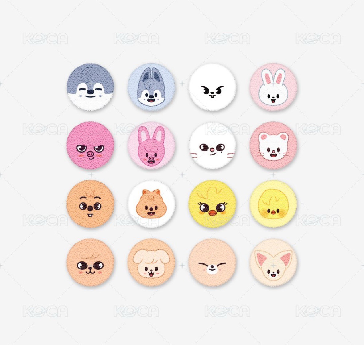 寅大臉+寅豆豆眼+兩張隨機滿額卡