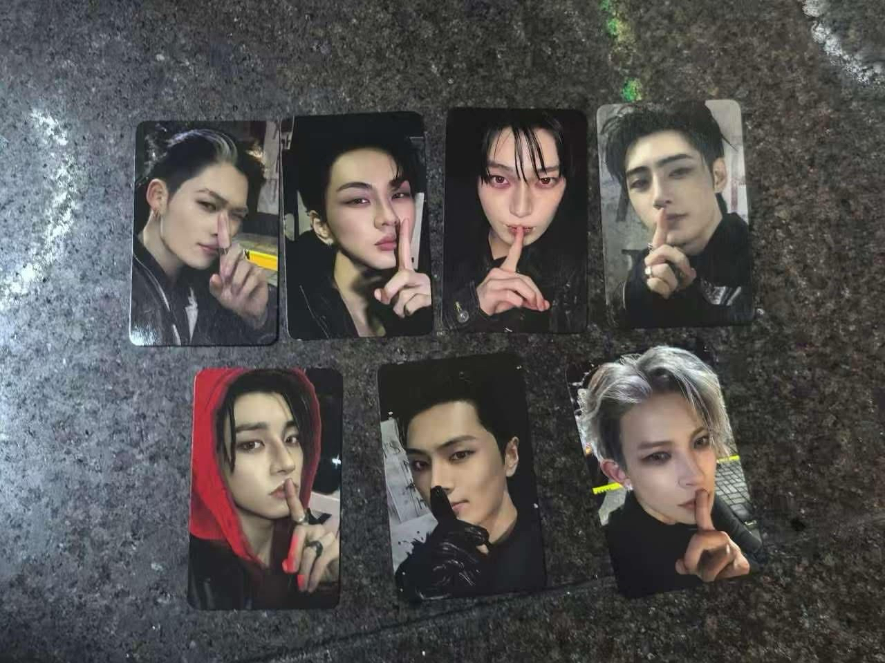 Enhypen 非現 迷七 kbs音銀 朴成訓 打歌卡 