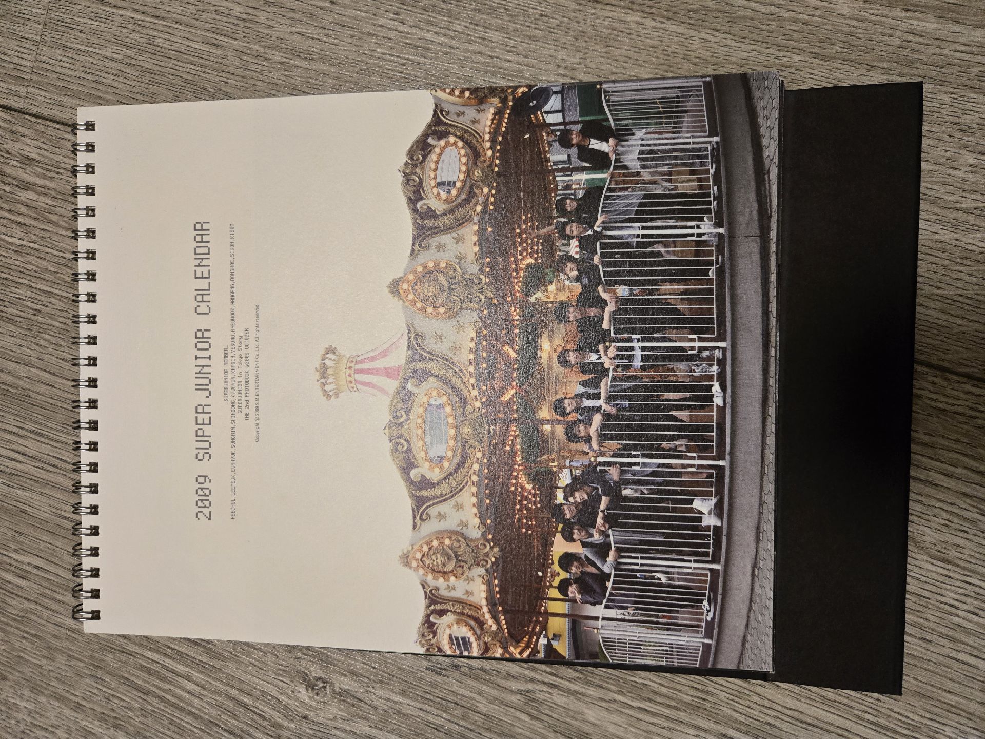 快速出貨 2009年 SJ官方桌曆