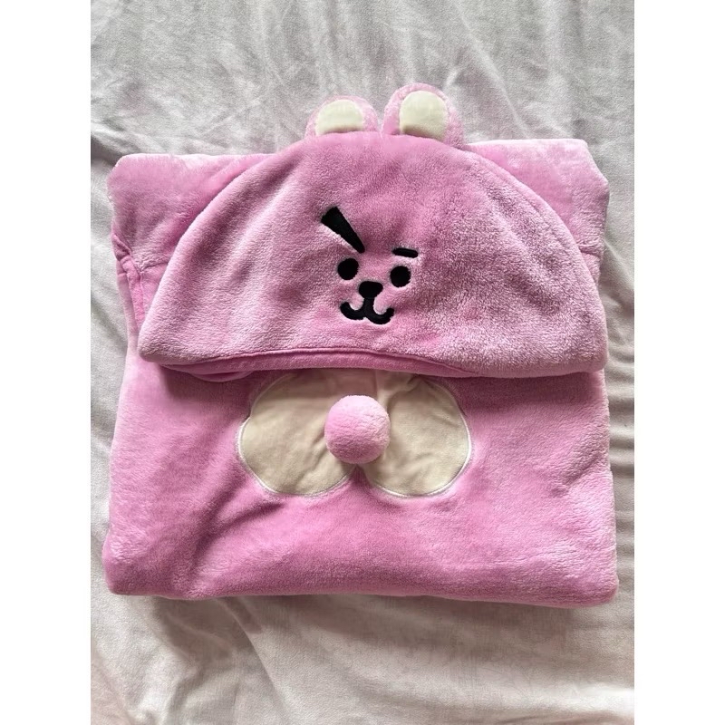 BTS Jungkook BT21 Cooky毛毯 