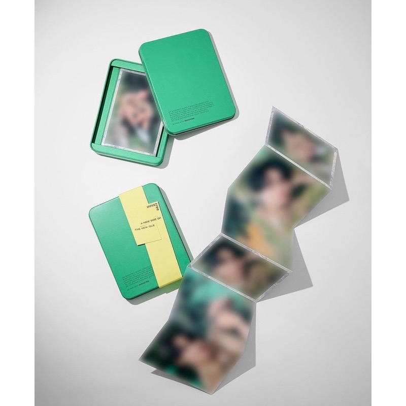 MINGYU Innisfree鐵盒明信片