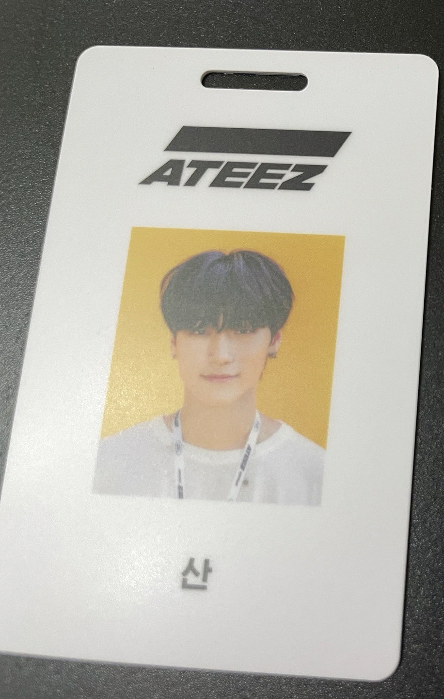 San Ateez 崔傘 2021年曆卡
