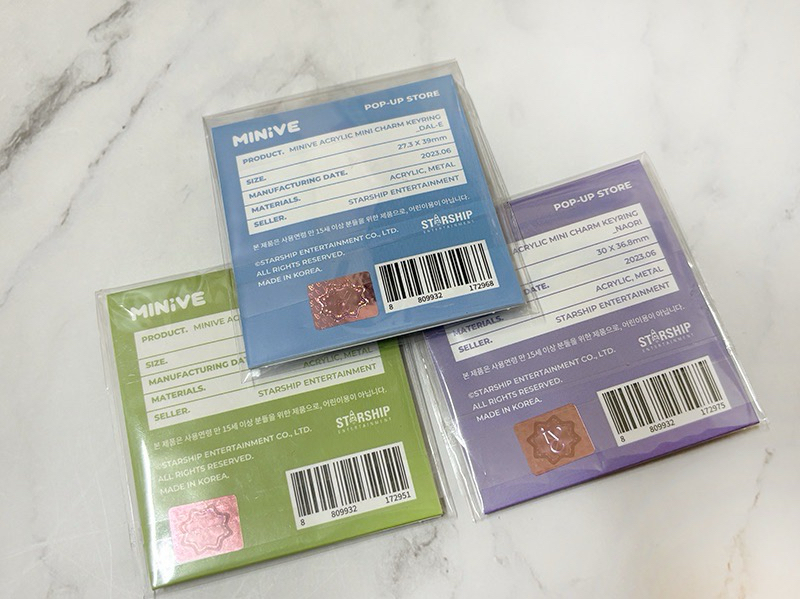 IVE minive 壓克力吊飾