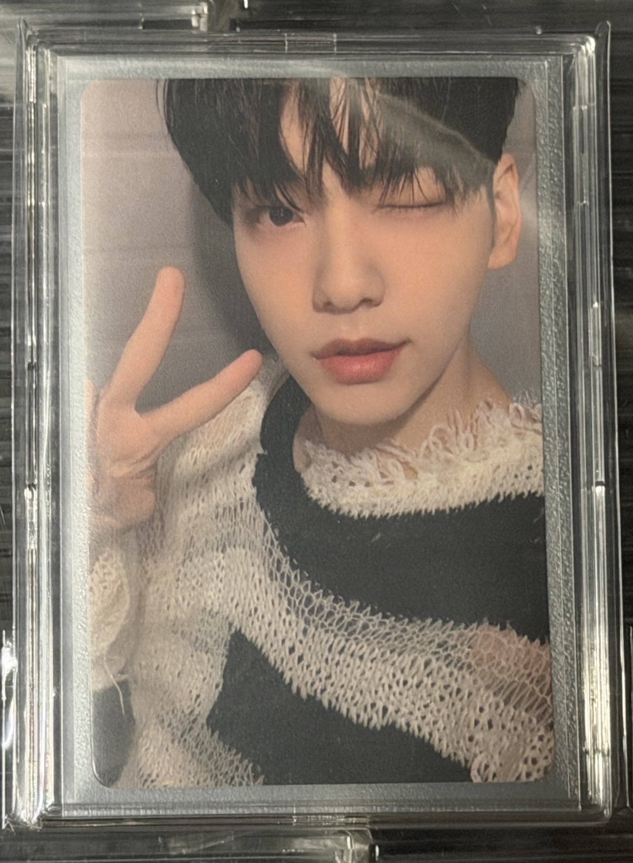 正二 yzy 3.0 簽售卡 漁網彬