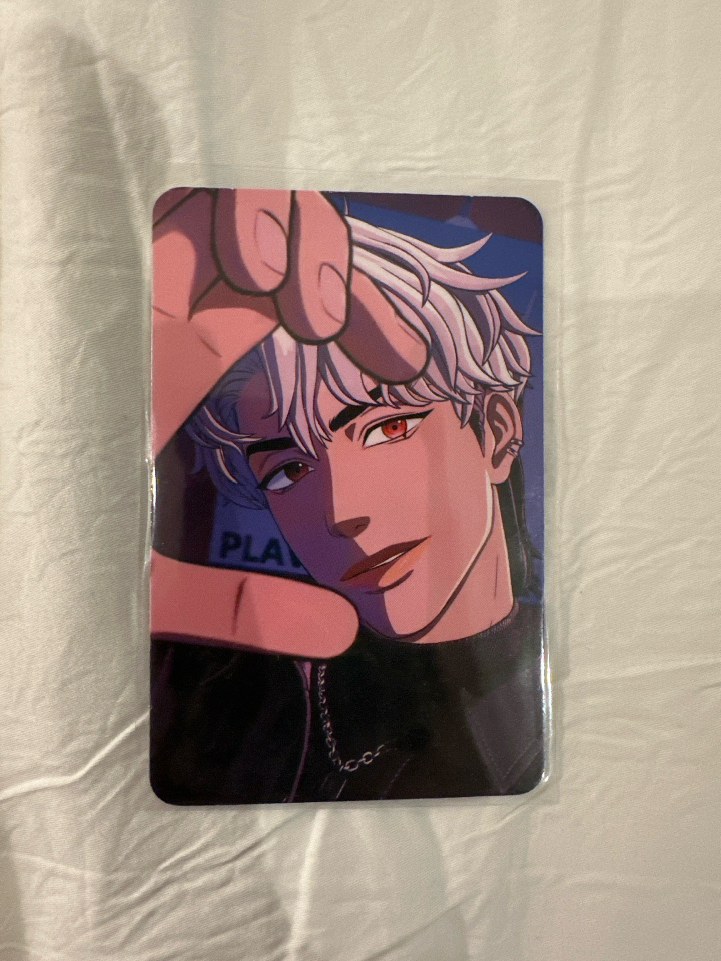 迷三 LG U+ 特典卡 比心