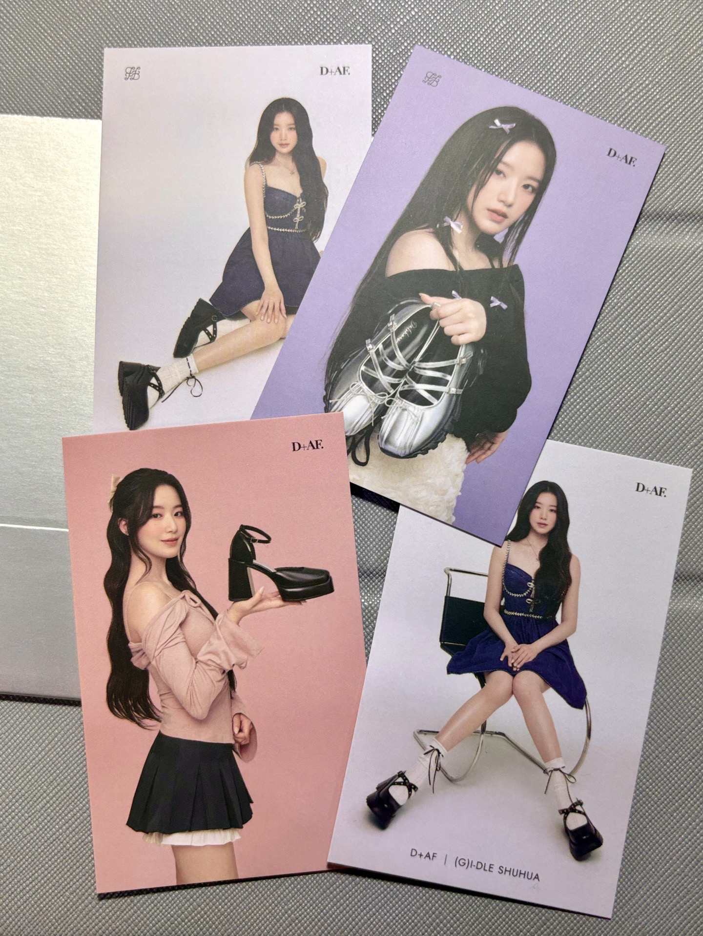 葉舒華 D+AF代言卡（一套）