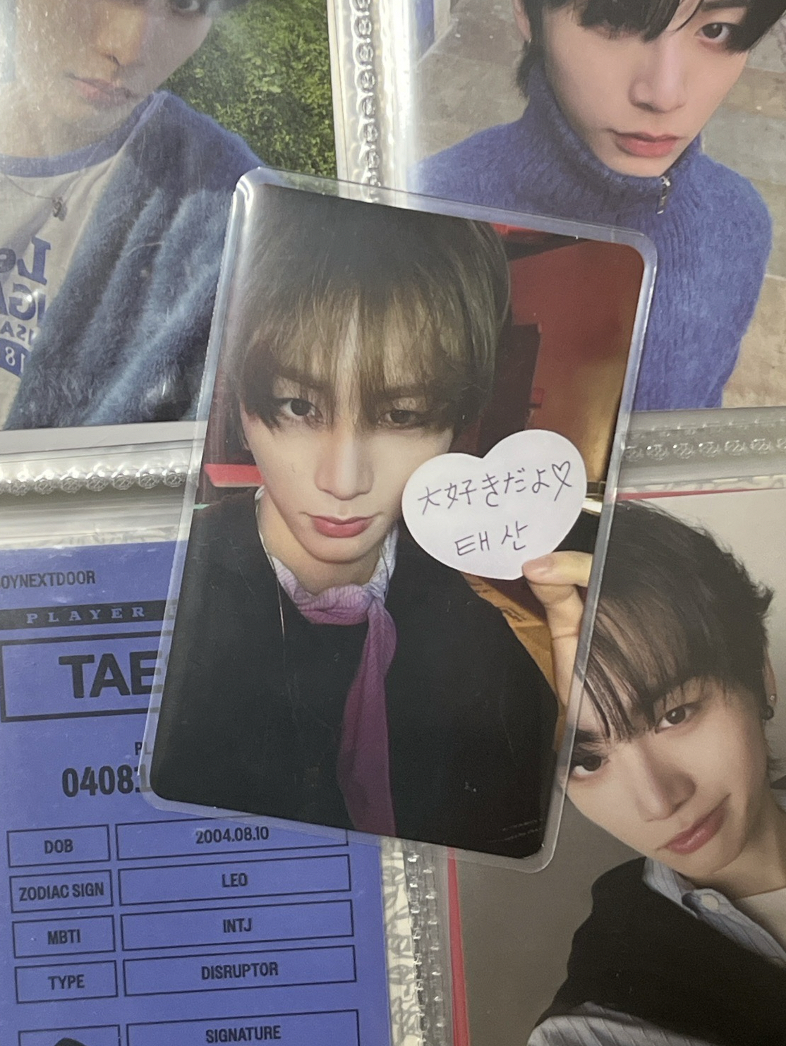 🤍 • 漢東旼 BOYLIFE 專輯卡 單封版