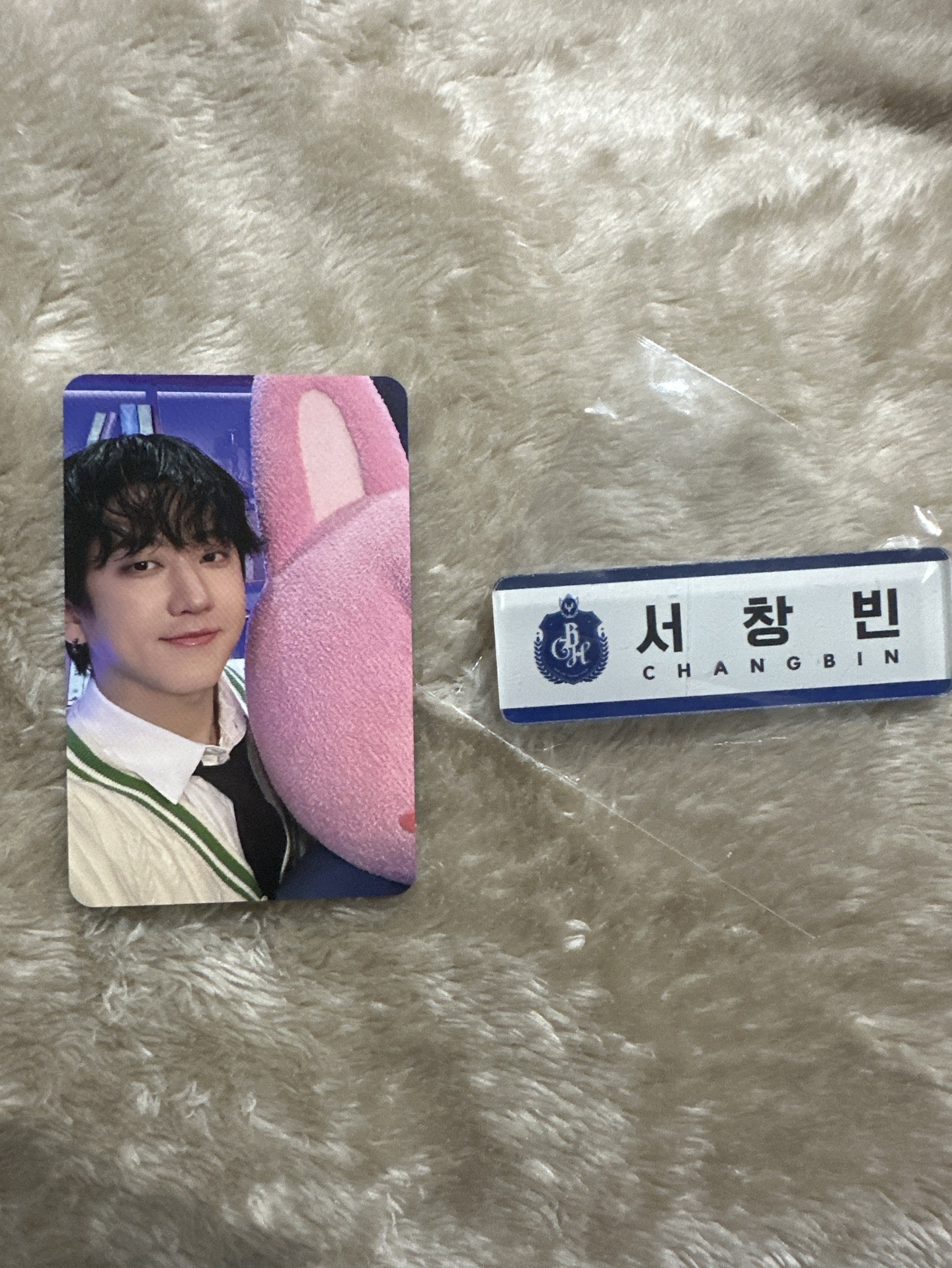 Stray Kids 釜山魔法學院 名牌 滿額卡 彰彬