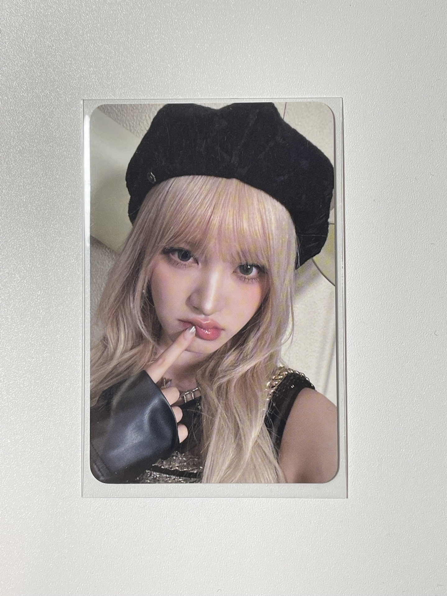 IVE EMPATHY k4 簽售卡 貝雷帽栗