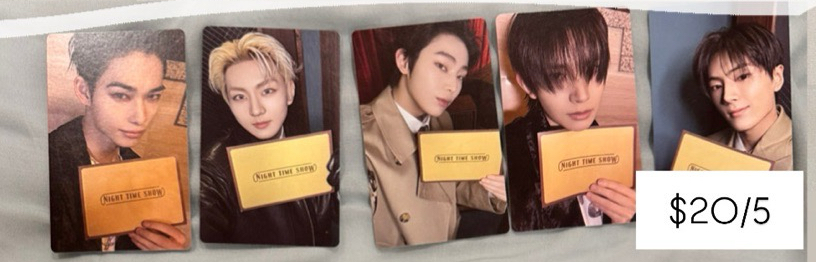 Enhypen 電子專固卡