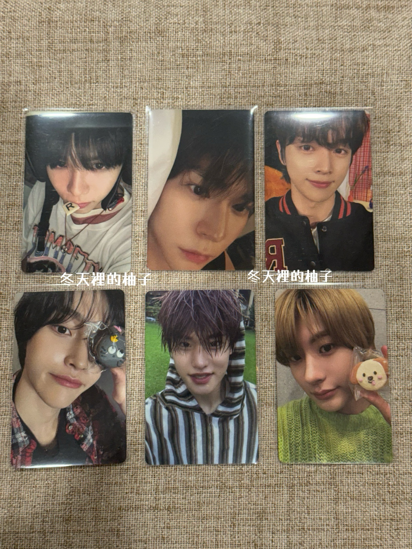 riize travel bag專卡整組6張