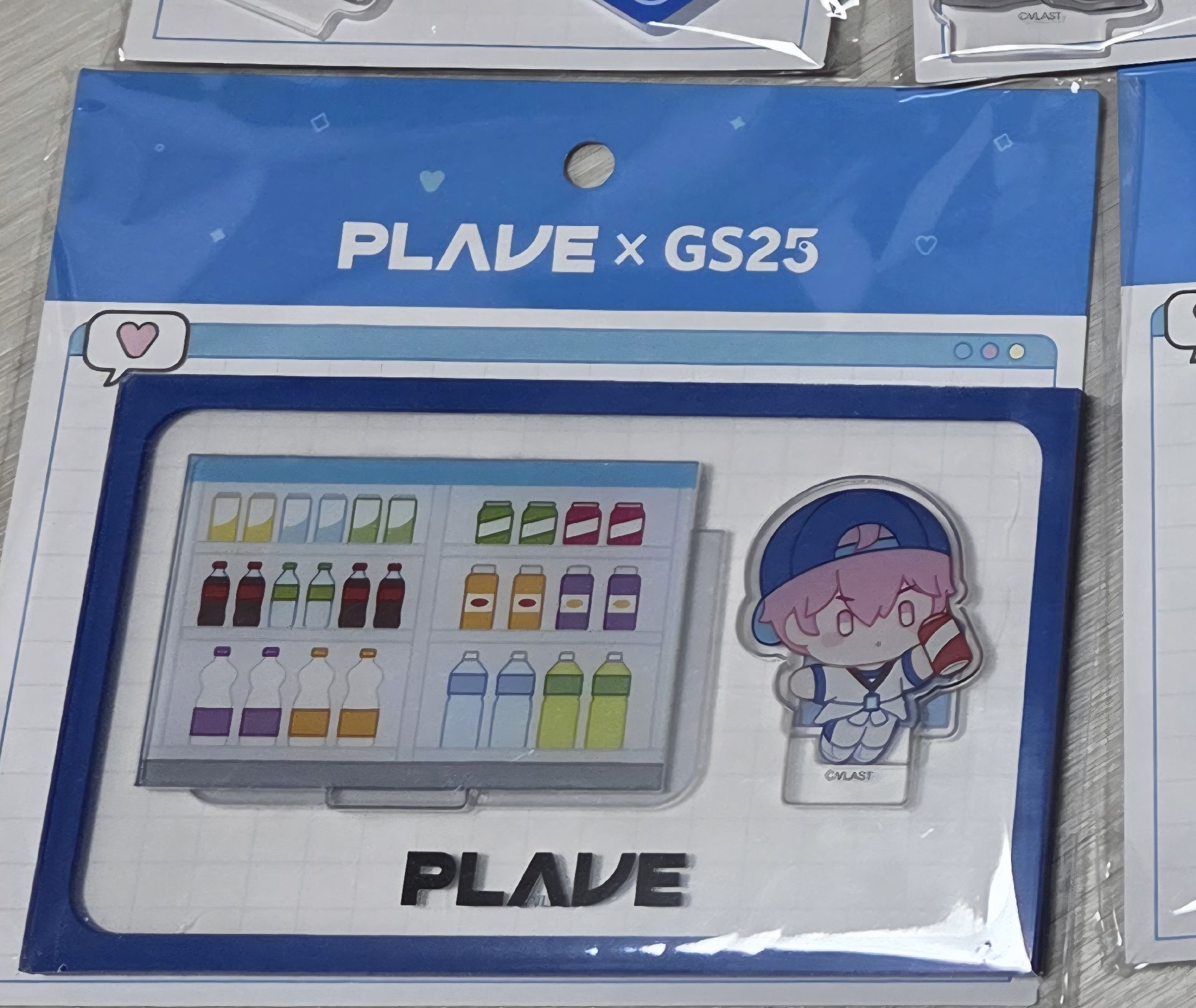 PLAVE x GS25 立牌 Q版壓克力立牌