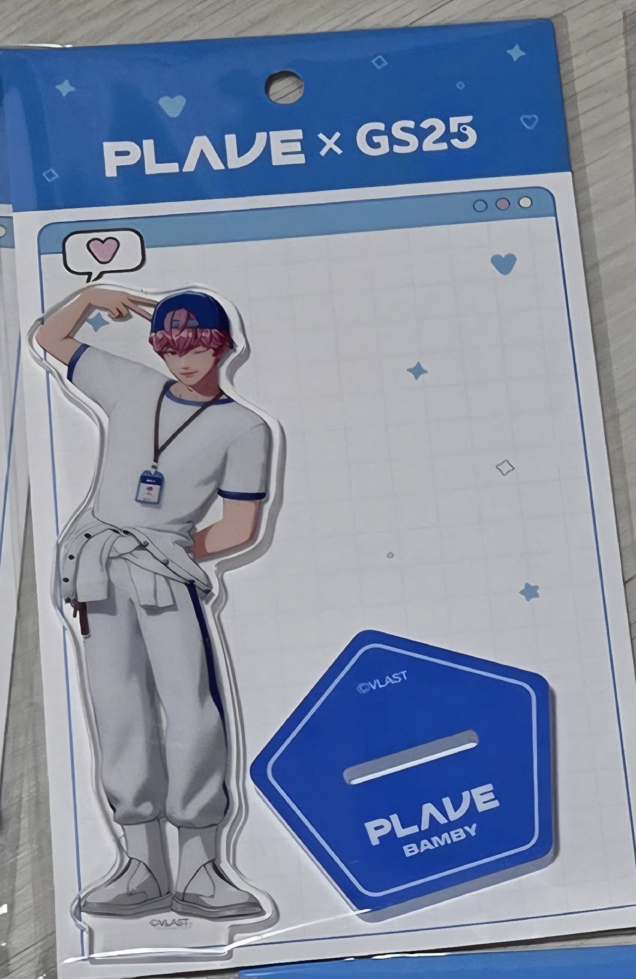 PLAVE x GS25 立牌 壓克力立牌