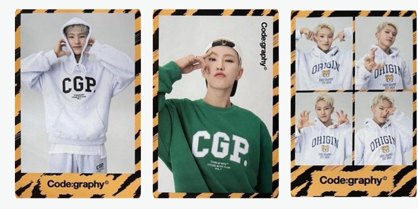 CPG代言小卡 黃+黑版