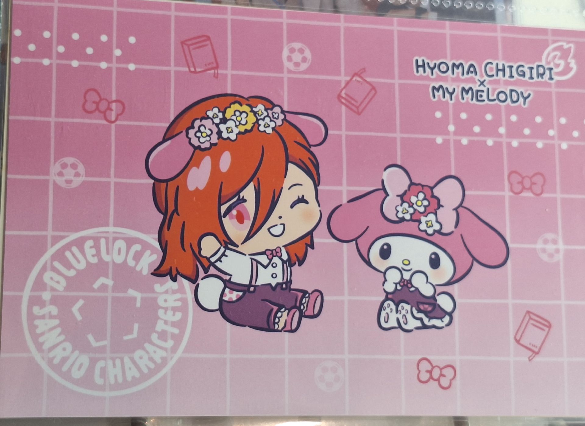 藍色監獄 千切三麗鷗明信片