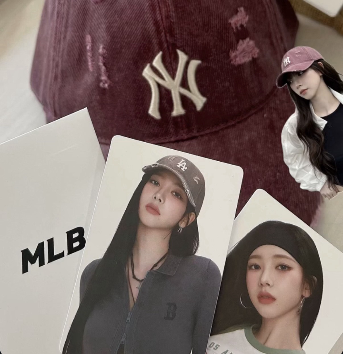 Karina MLB 代言卡