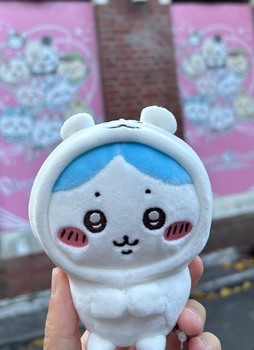 ナガノ官網 SS娃 手持白熊小八