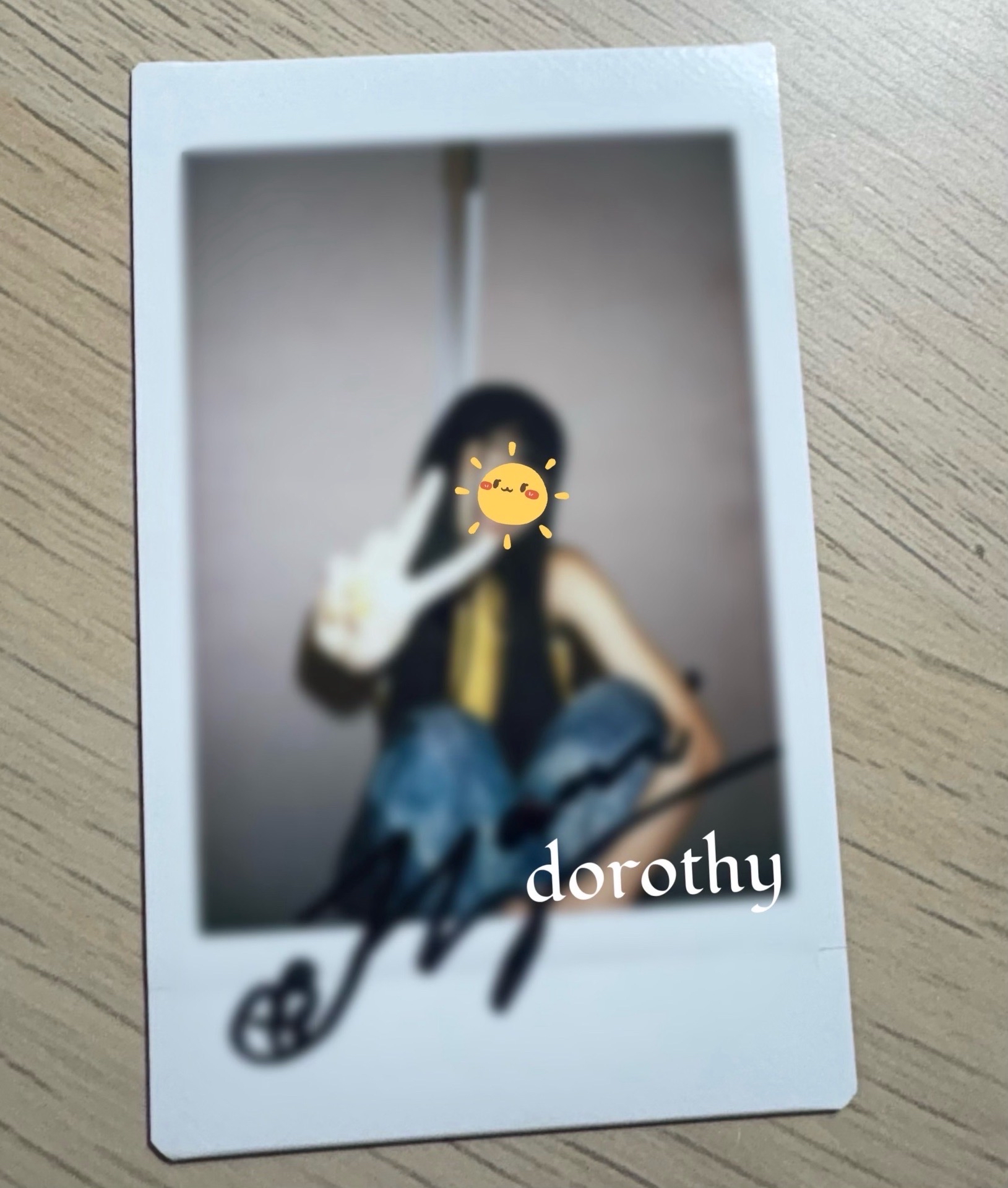 Hanni未公開拍立得