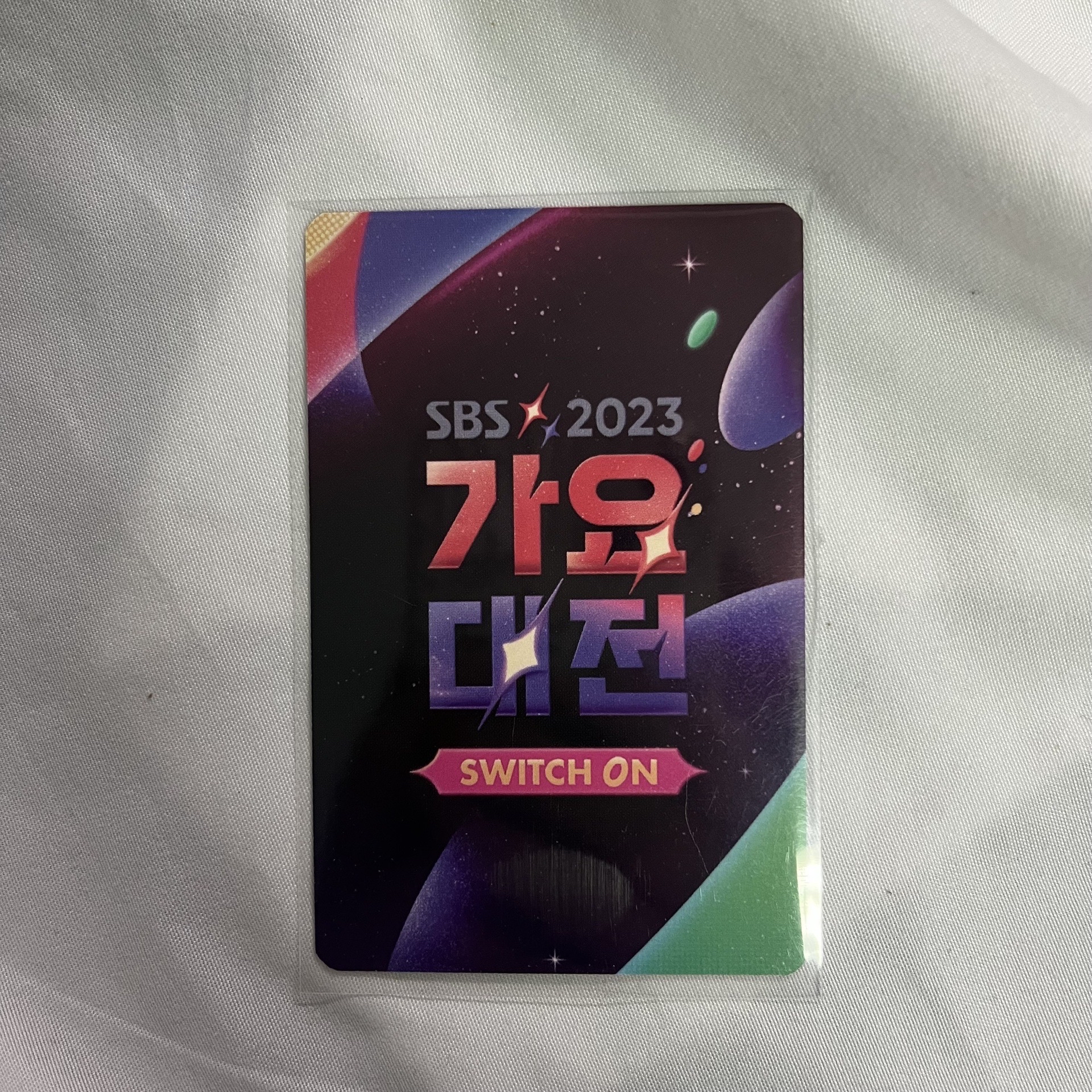 雨琦 2023歌謠大戰 SBS直播卡