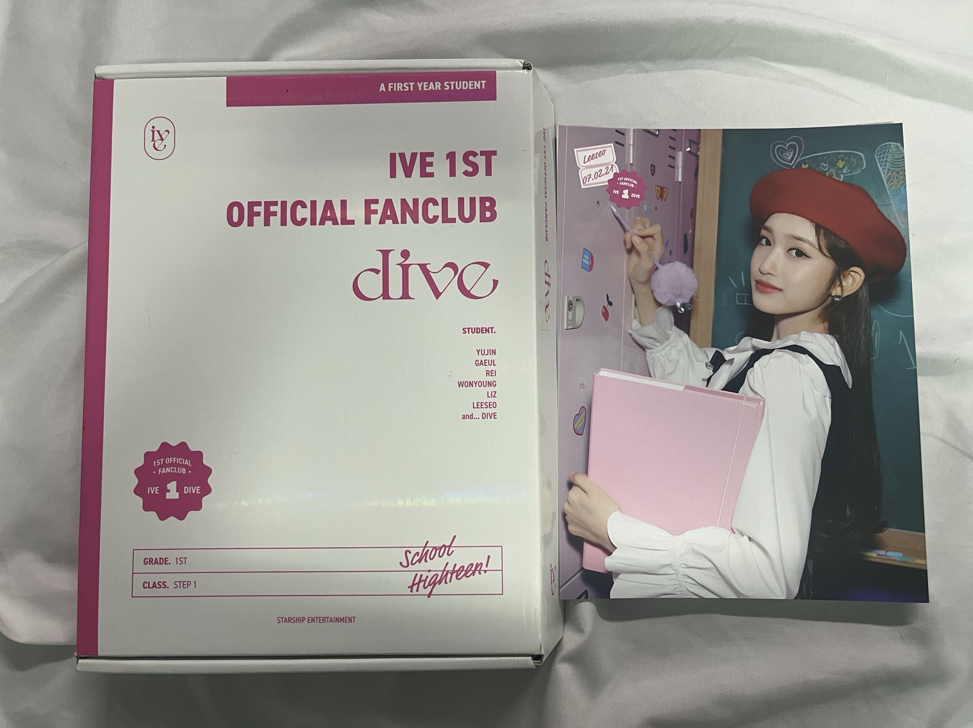 IVE 一期會員禮固配+李瑞海報