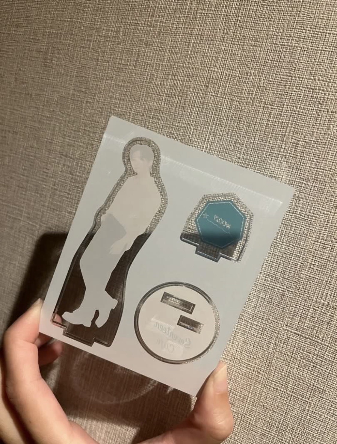 SEVENTEEN CAFE 2023 週邊—人型壓克力小立牌（WOOZI)