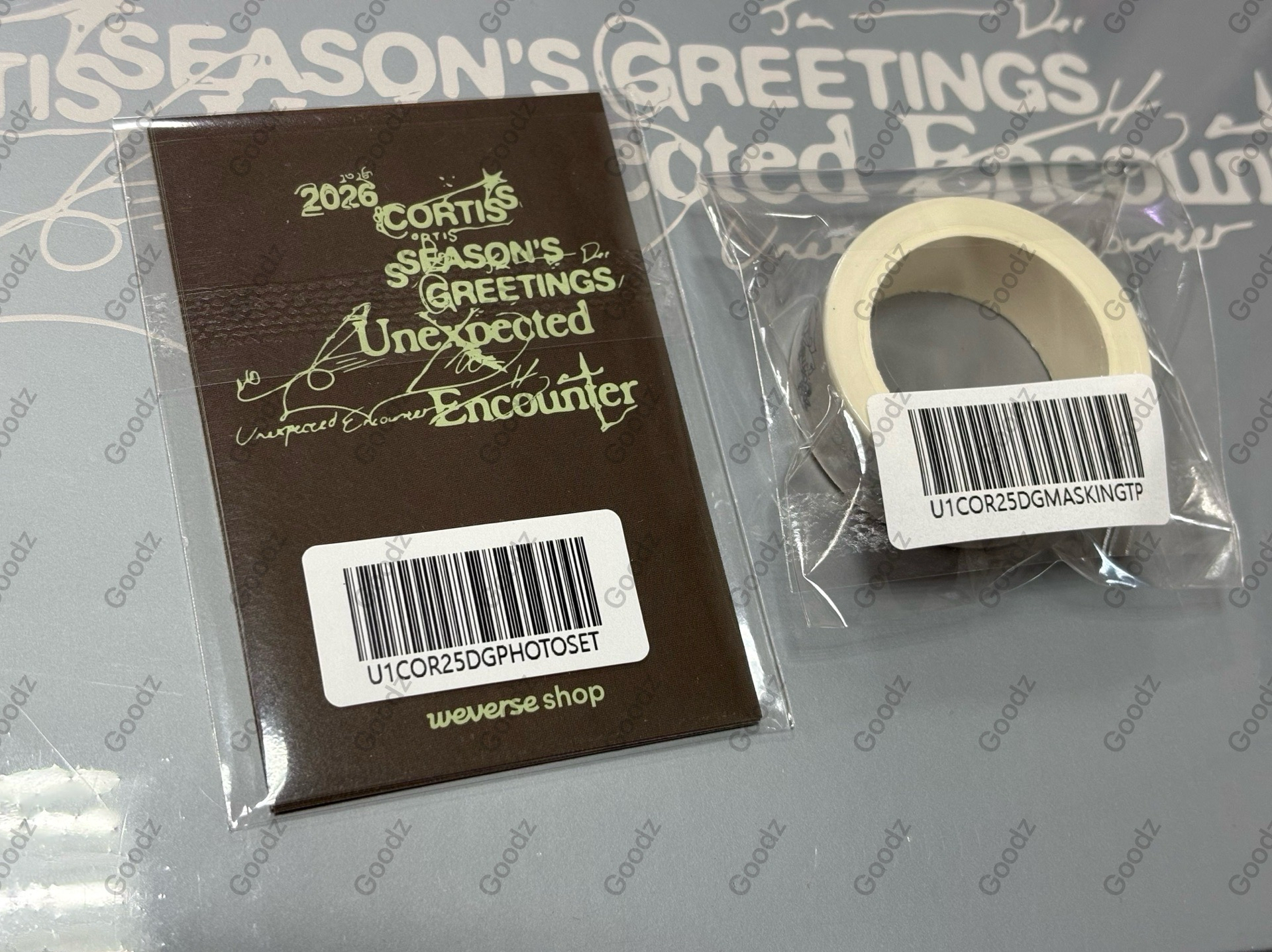 現貨 CORTIS 年曆含wvs特典小卡、紙膠帶 全新未拆封