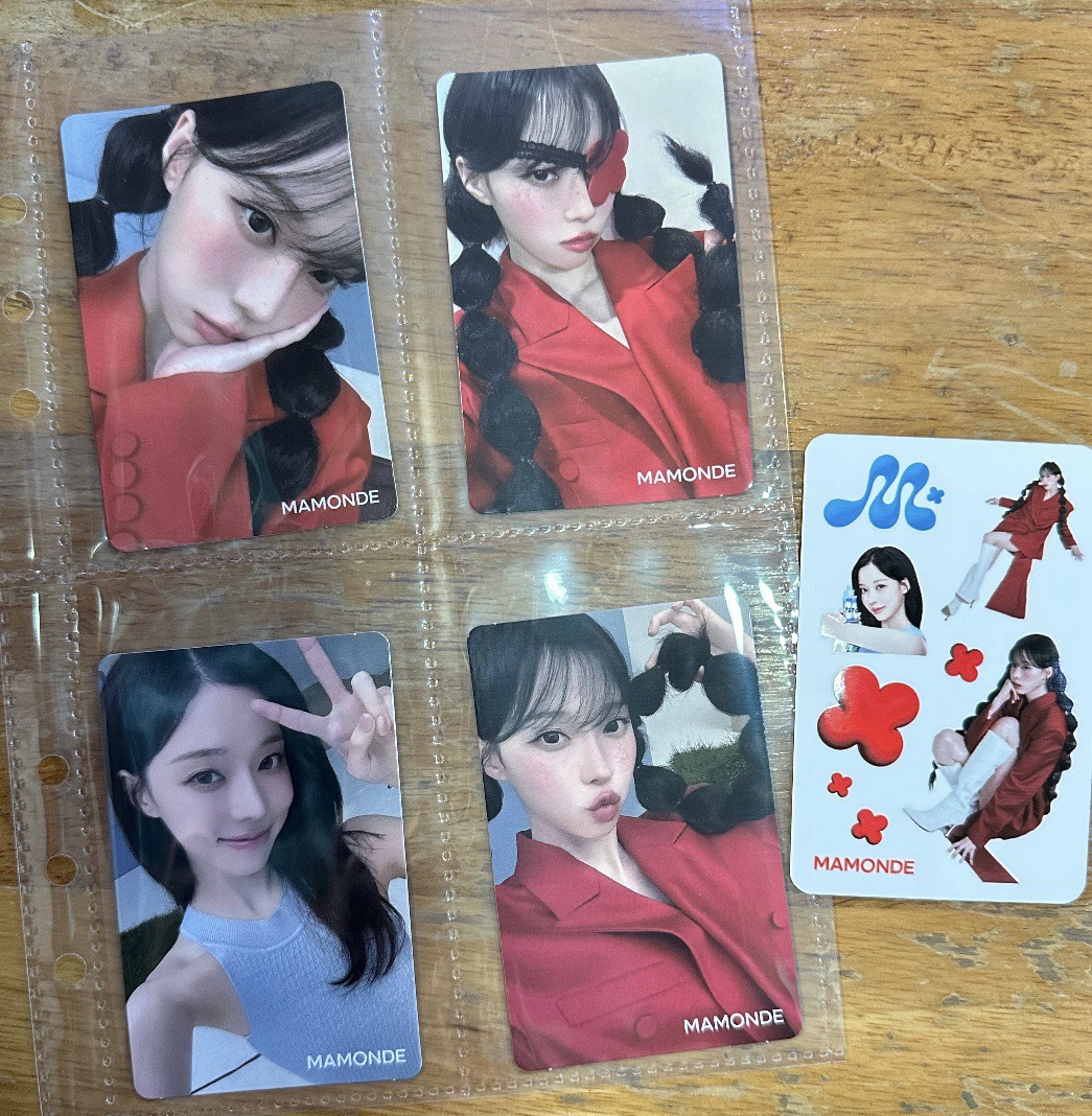 aespa冬夢妝代言7.0小卡