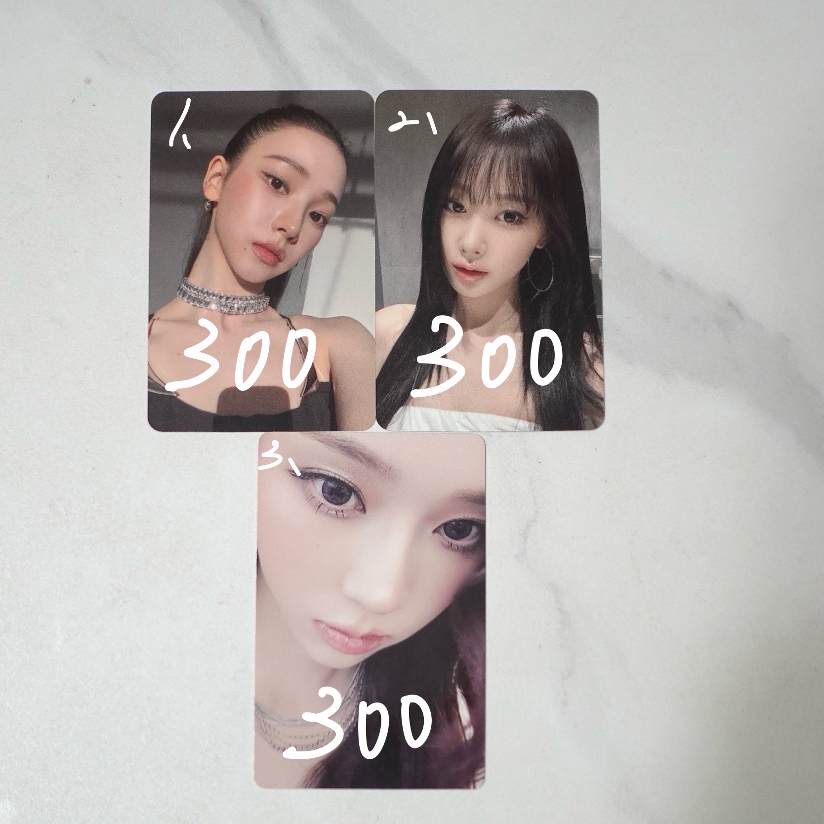 aespa 柚吉冬中背卡