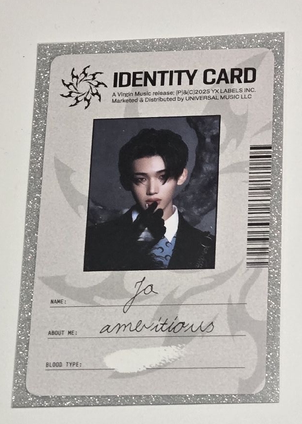 月狼 專輯卡 ID card Jo