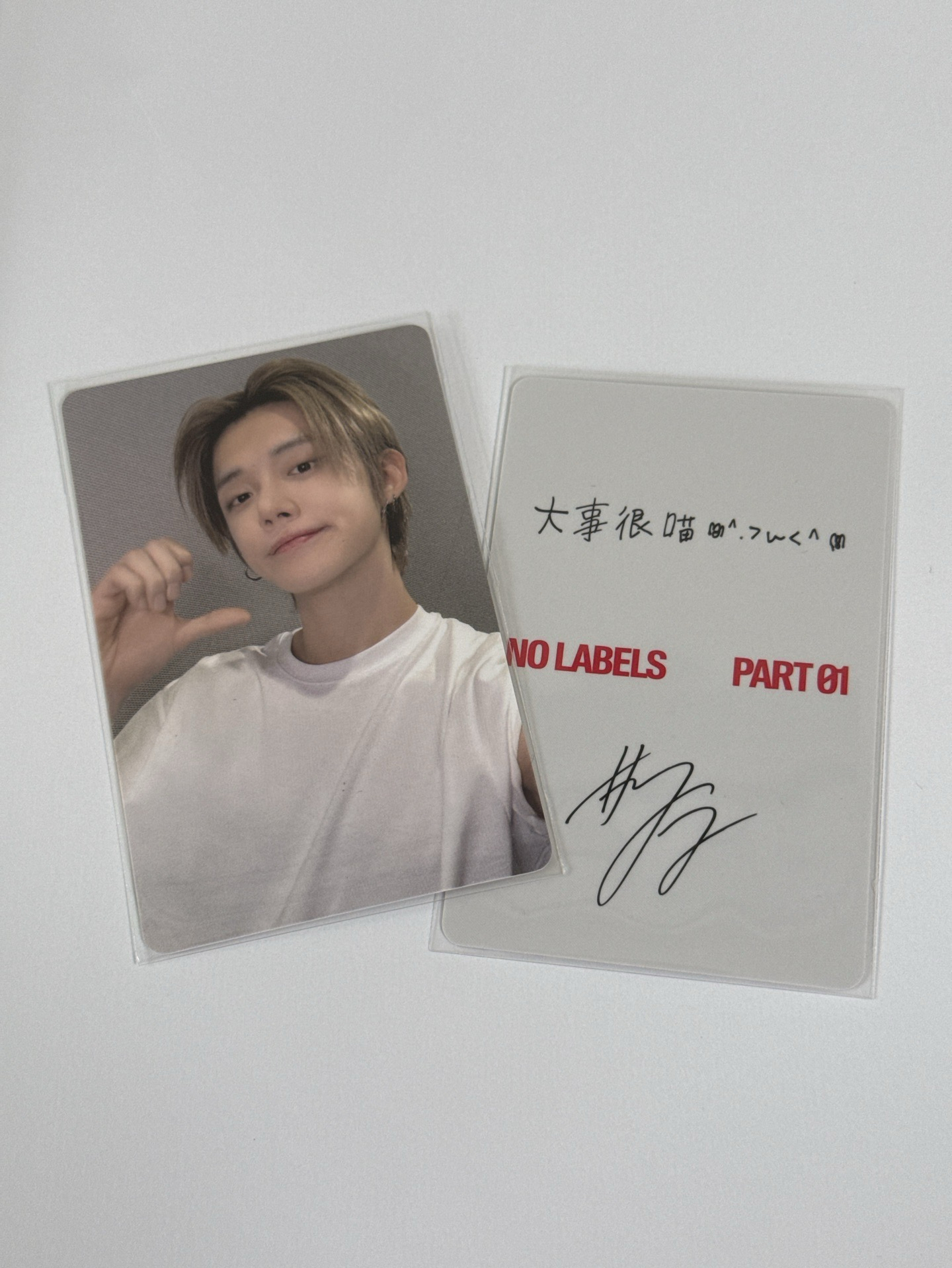 no labels 京東 特典中背