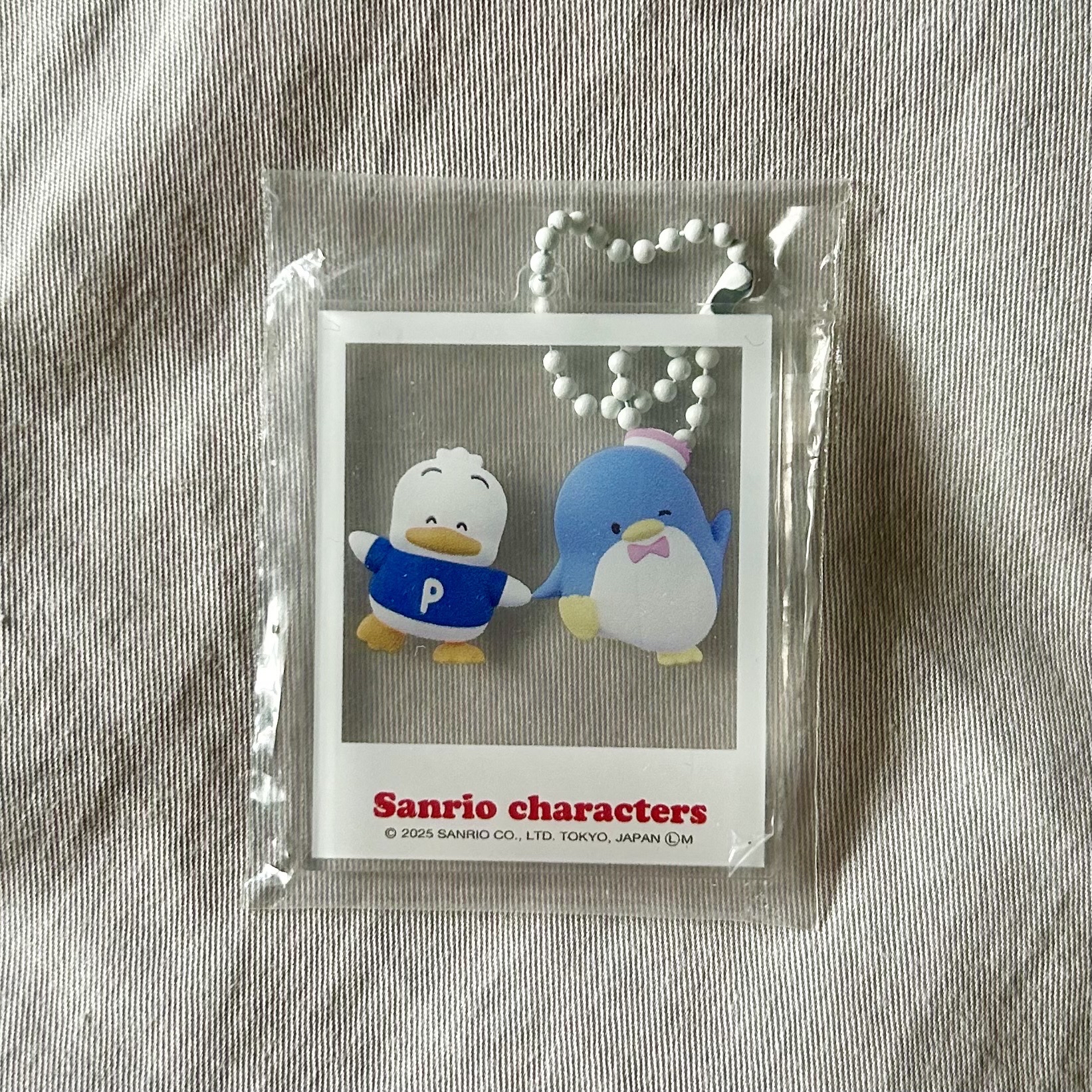 三麗鷗扭蛋 拍立得吊飾 貝克鴨&山姆企鵝